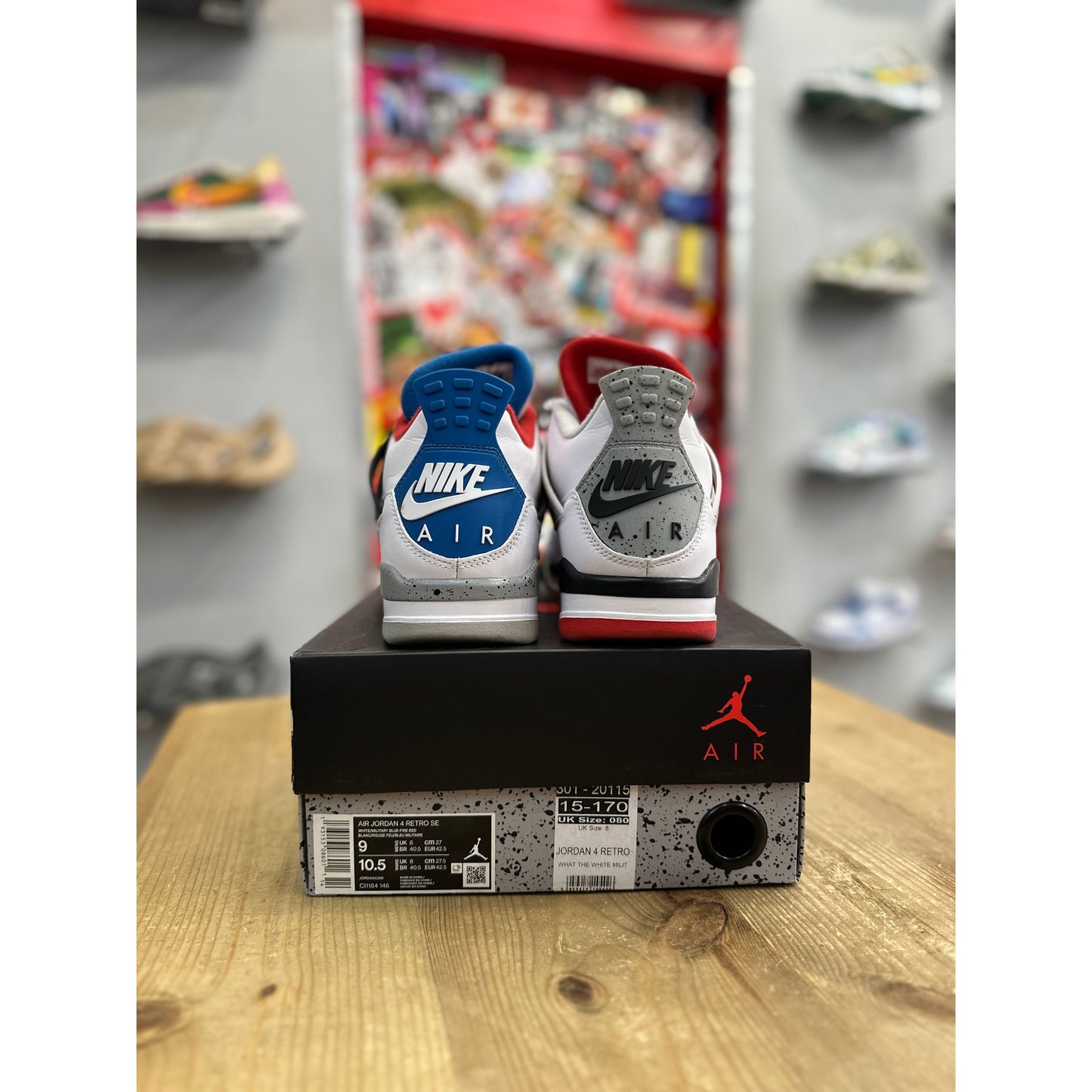 Jordan 4 Retro What The UK 8
