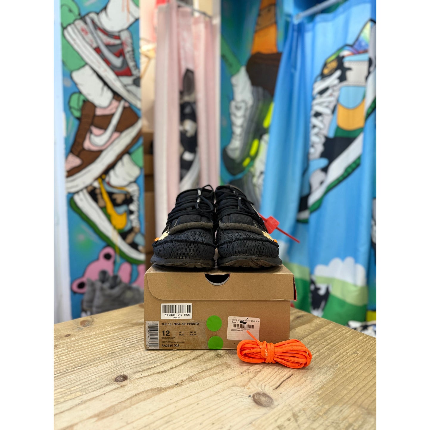 Nike Off White Presto Black UK11