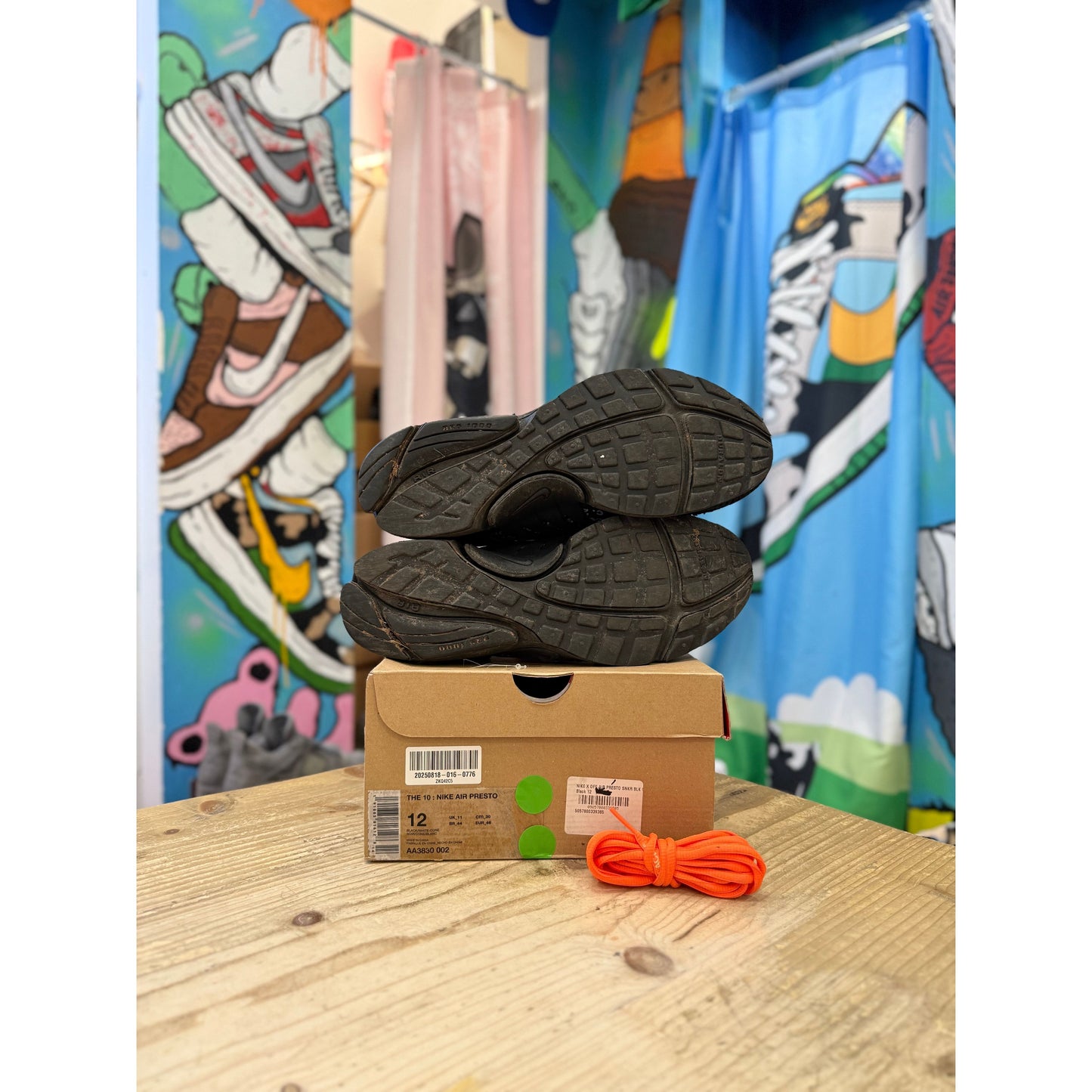 Nike Off White Presto Black UK11
