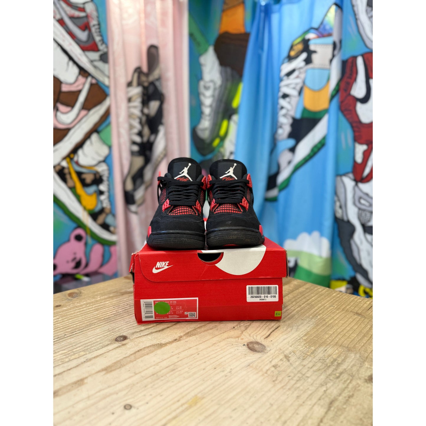 Jordan 4 Red Thunder UK7