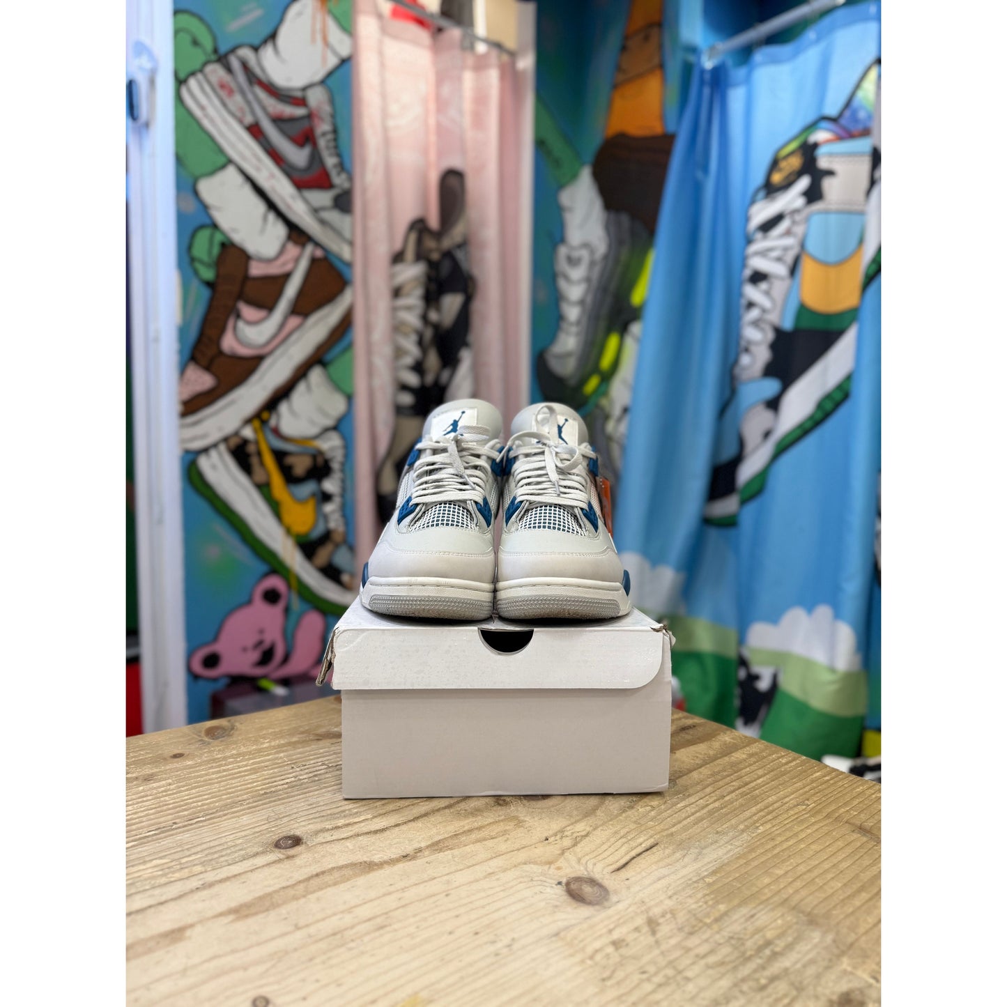 Jordan 4 Military Blue UK12