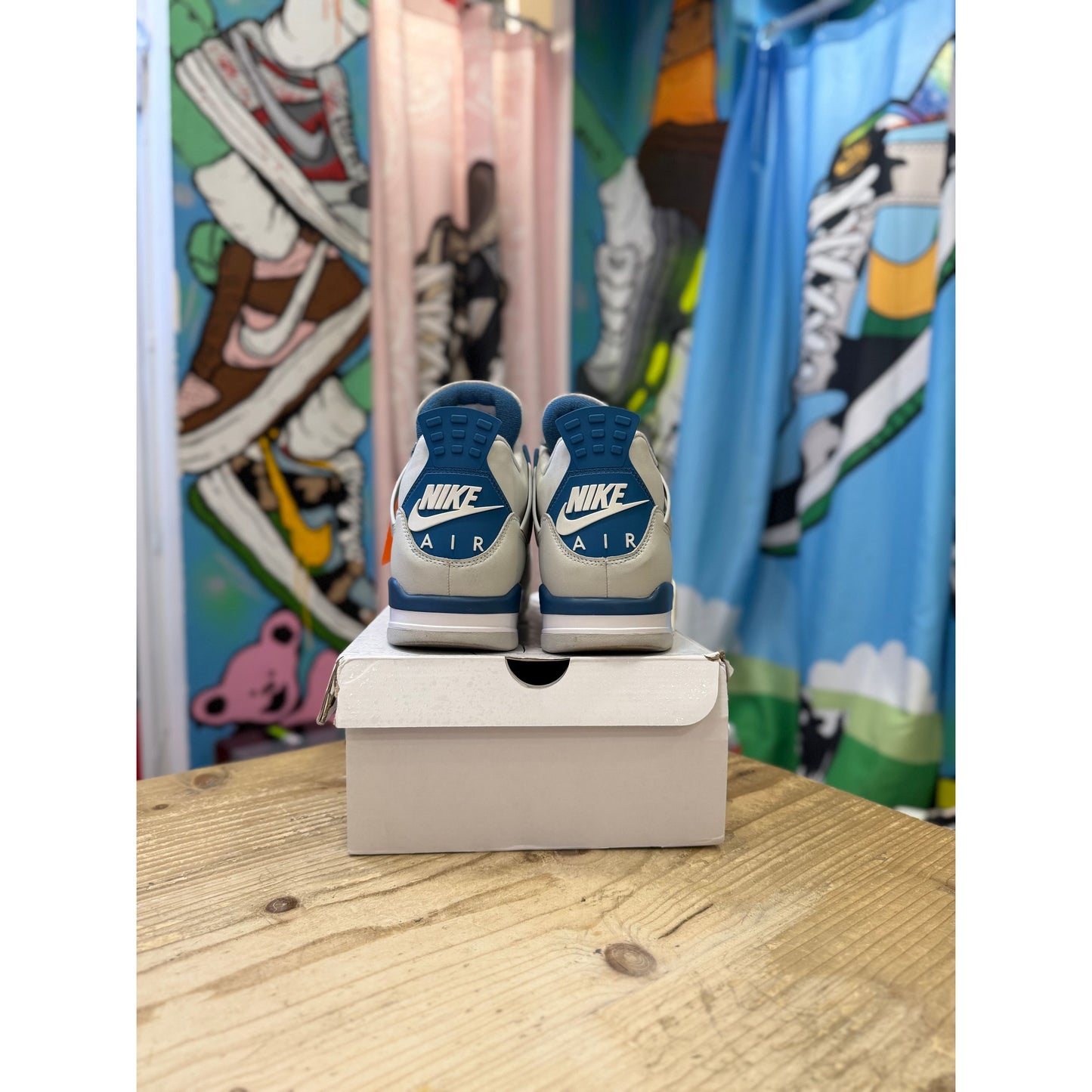 Jordan 4 Military Blue UK12