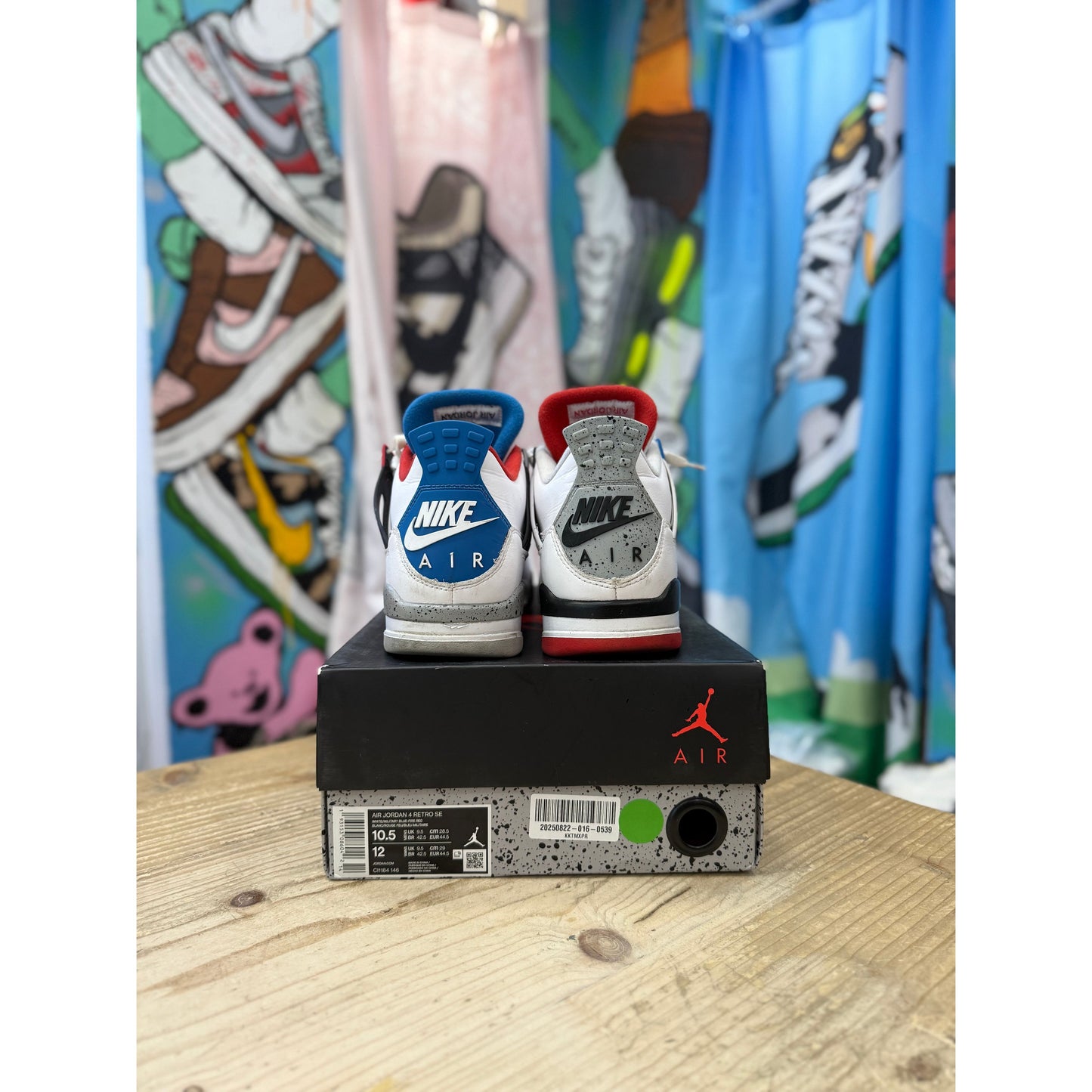 Jordan 4 'What the?' UK9.5