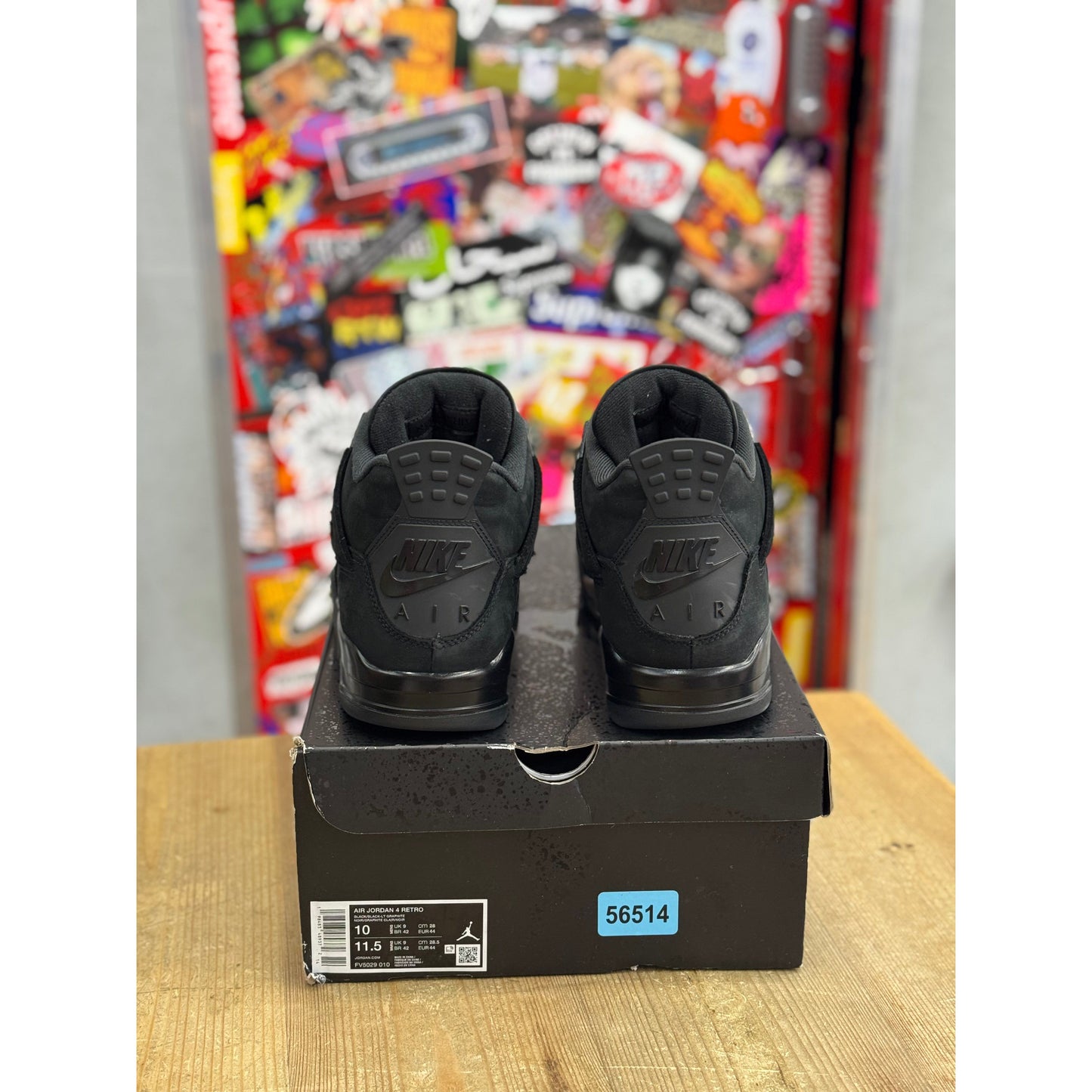 Air Jordan 4 Black Cat 2025 UK 9