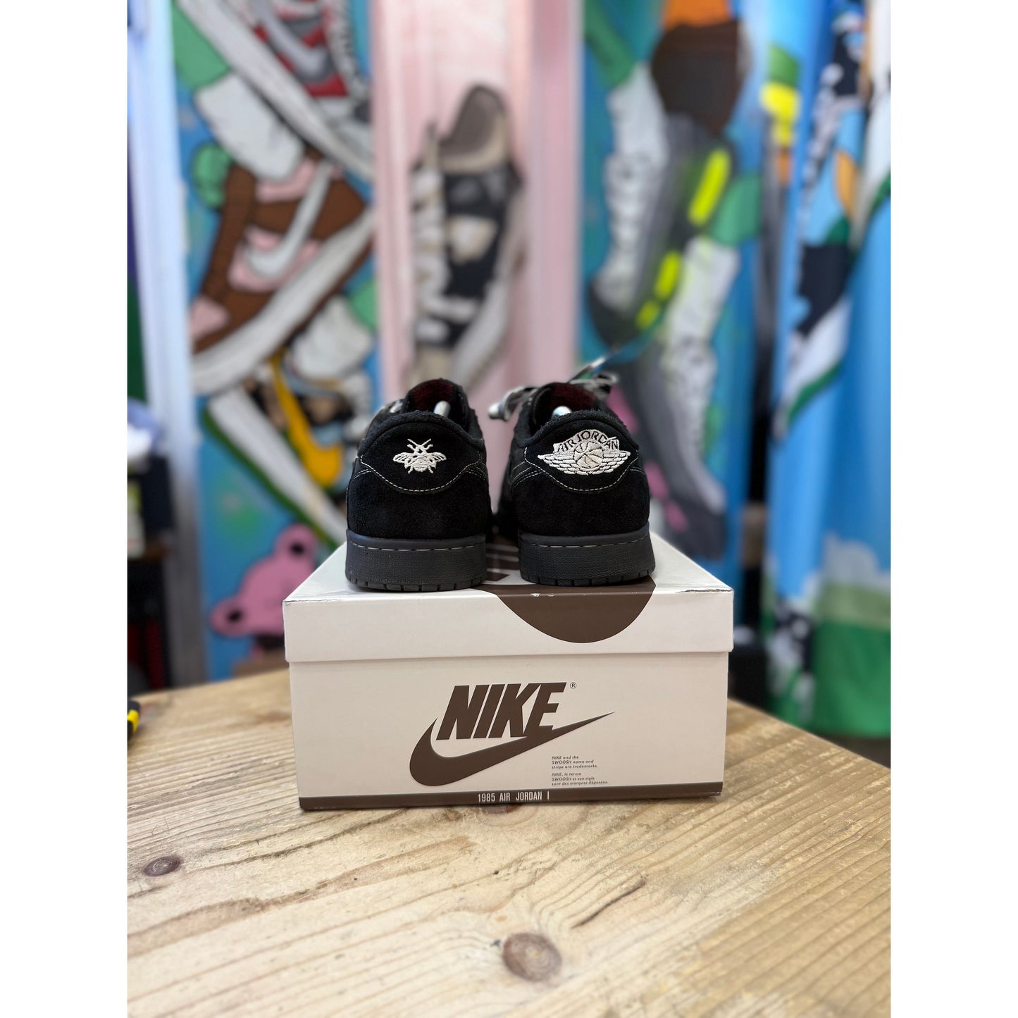 Jordan 1 Low Travis Scott Phantom UK 9