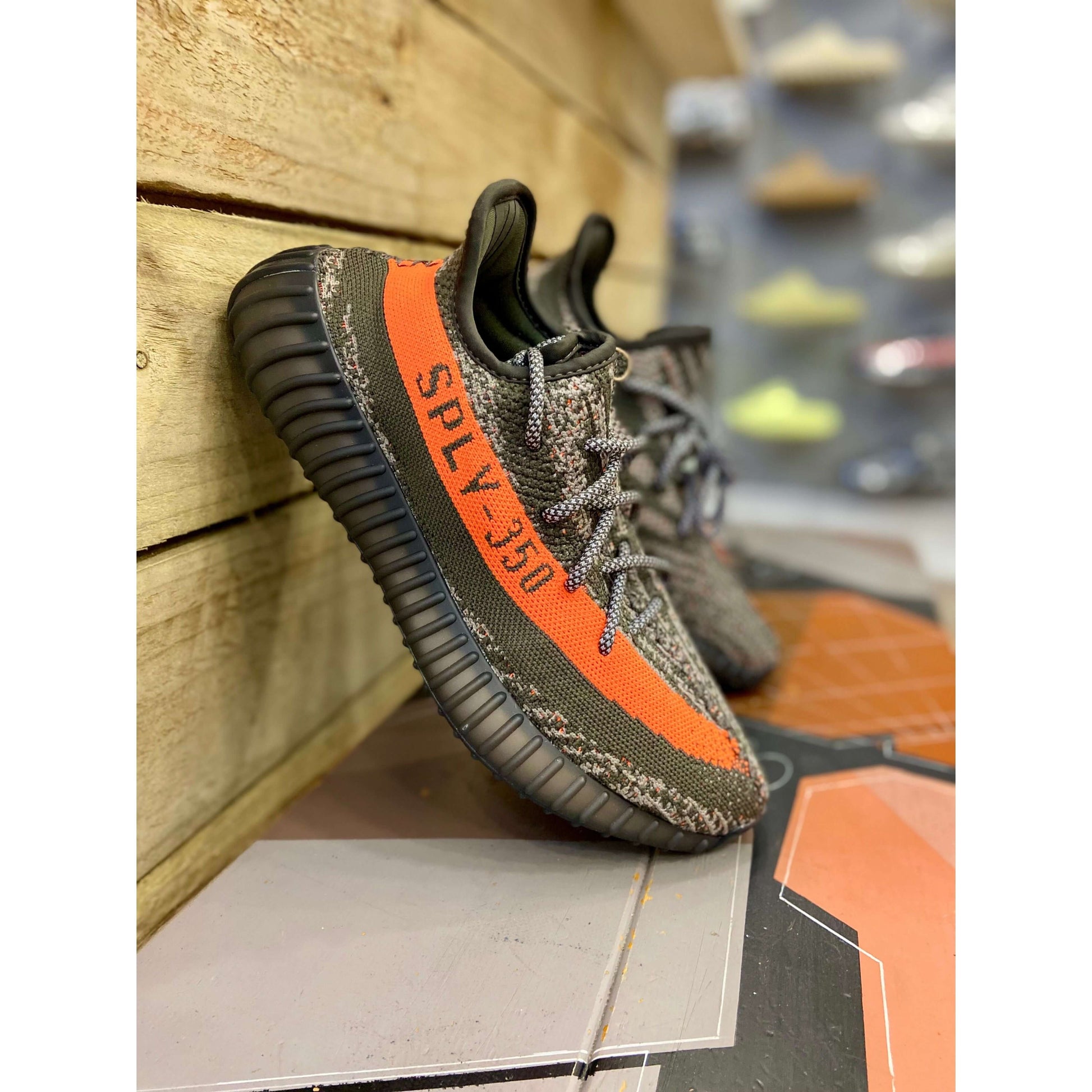 adidas Yeezy Boost 350 V2 Carbon Beluga by Yeezy in Shoes. Available at KershKicks for £206.25. A must-have for fans of Yeezy looking to elevate their style with this Shoes.