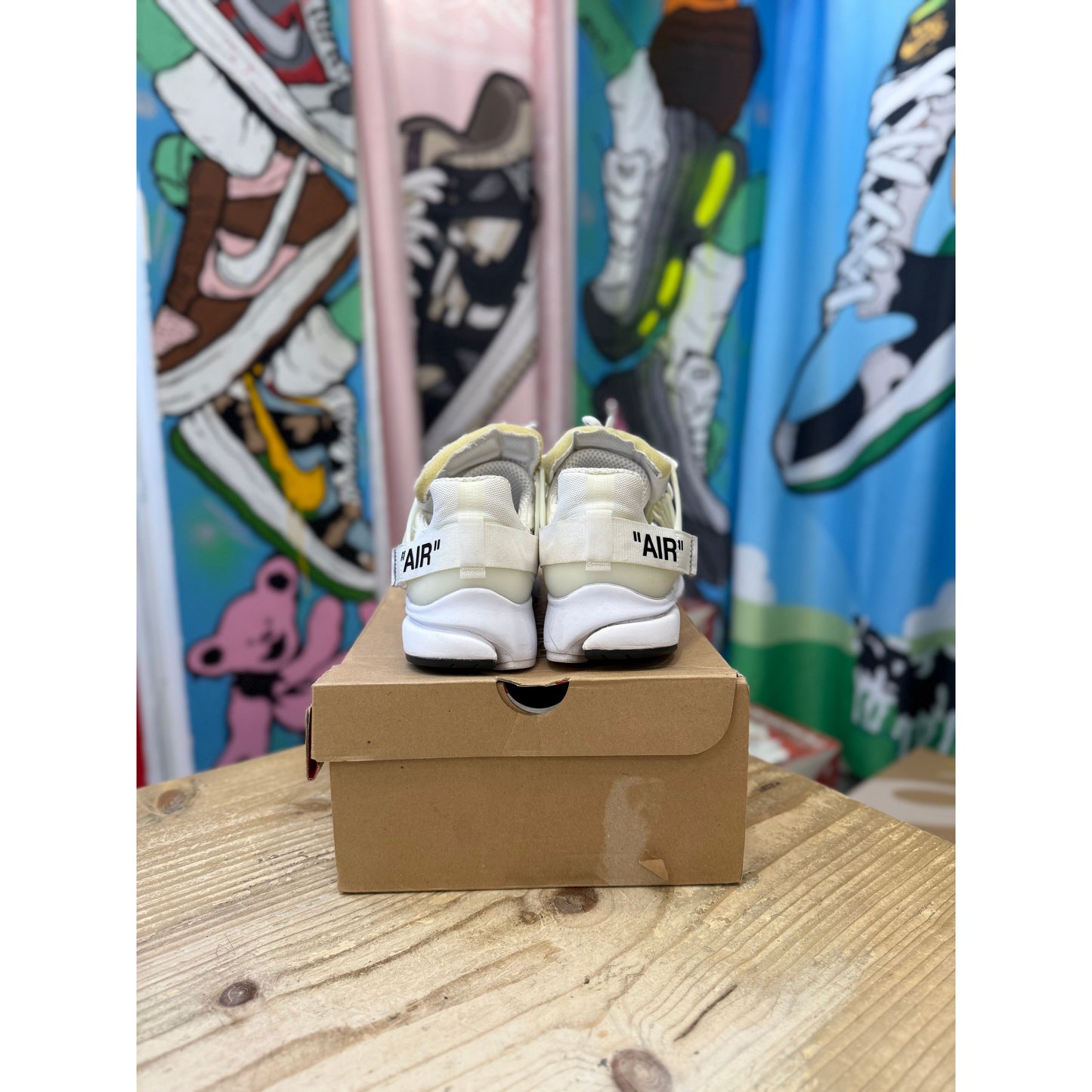 Nike Off White Presto White UK 9