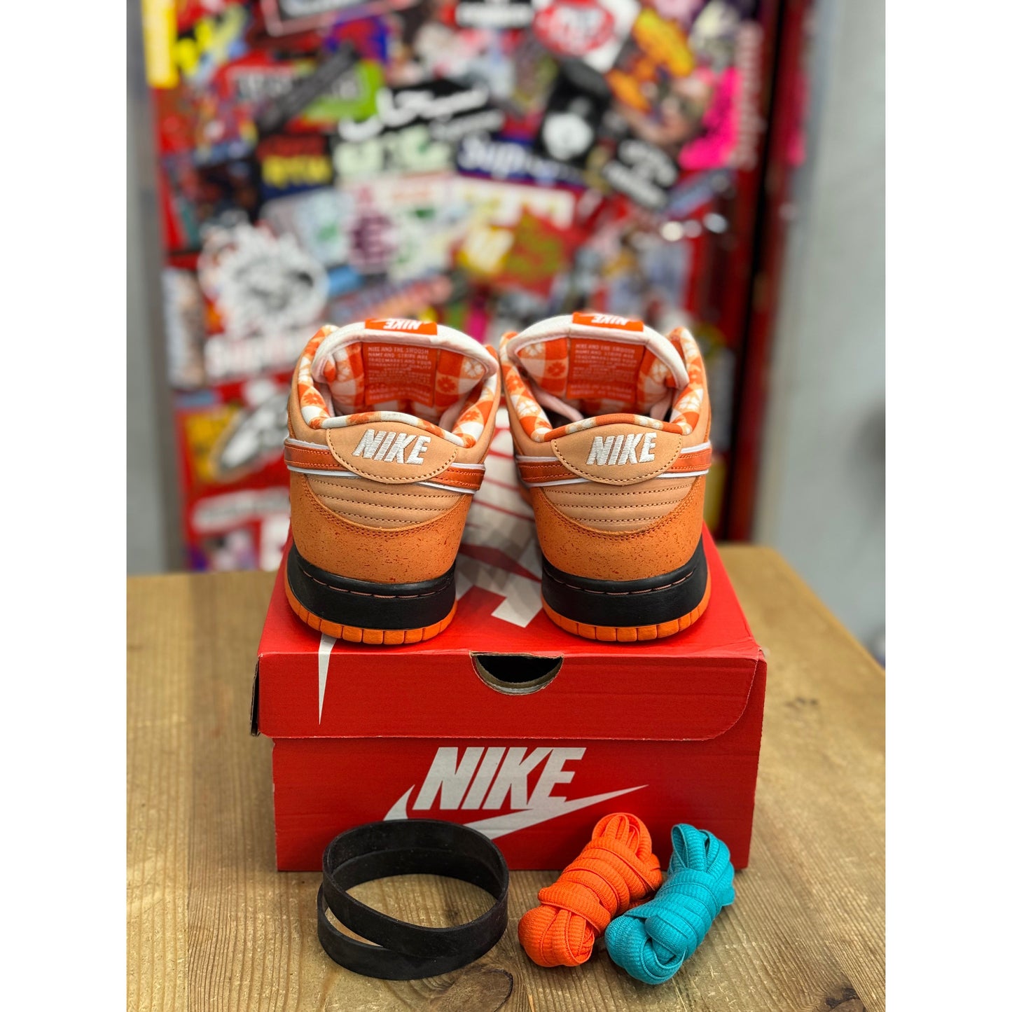 Nike SB Dunk Low Concepts Orange Lobster UK 9