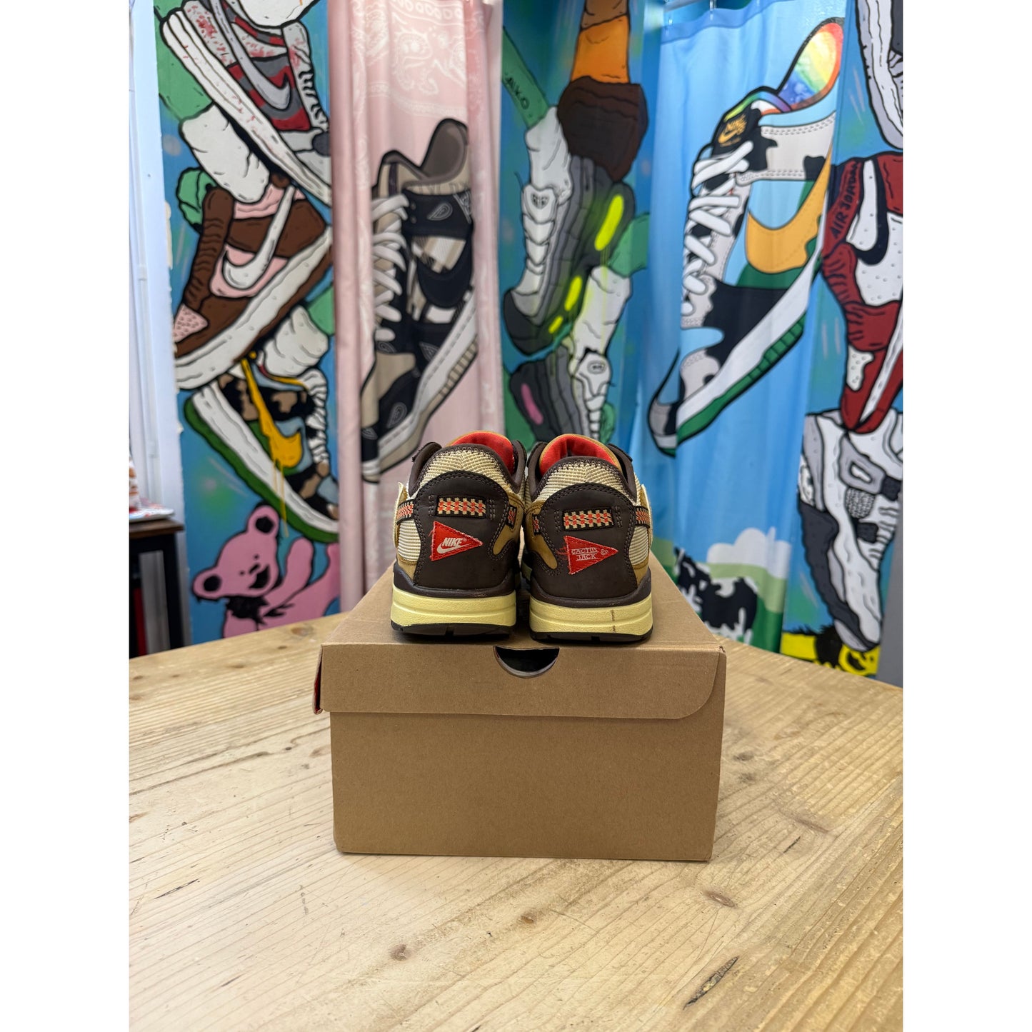 Nike Air Max 1 Travis Scott Cactus Jack Baroque Brown UK 8