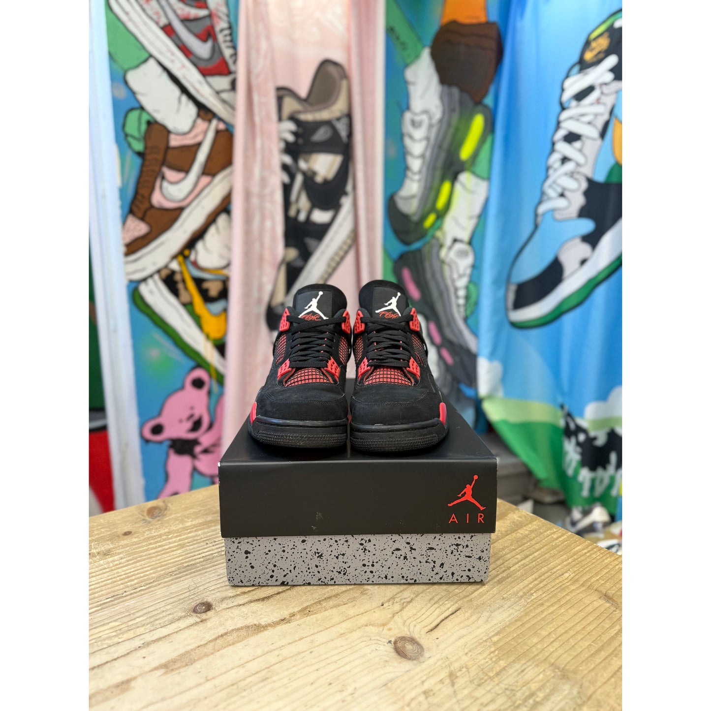 Jordan 4 Red Thunder UK 10