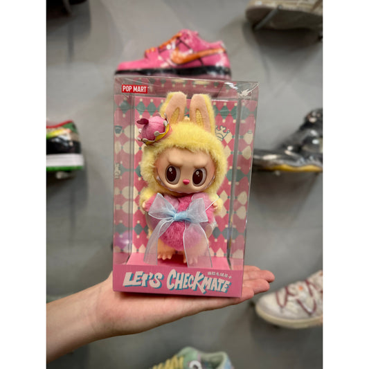 Pop Mart Labubu The Monsters Let's Checkmate Series Vinyl Plush Hanging Card