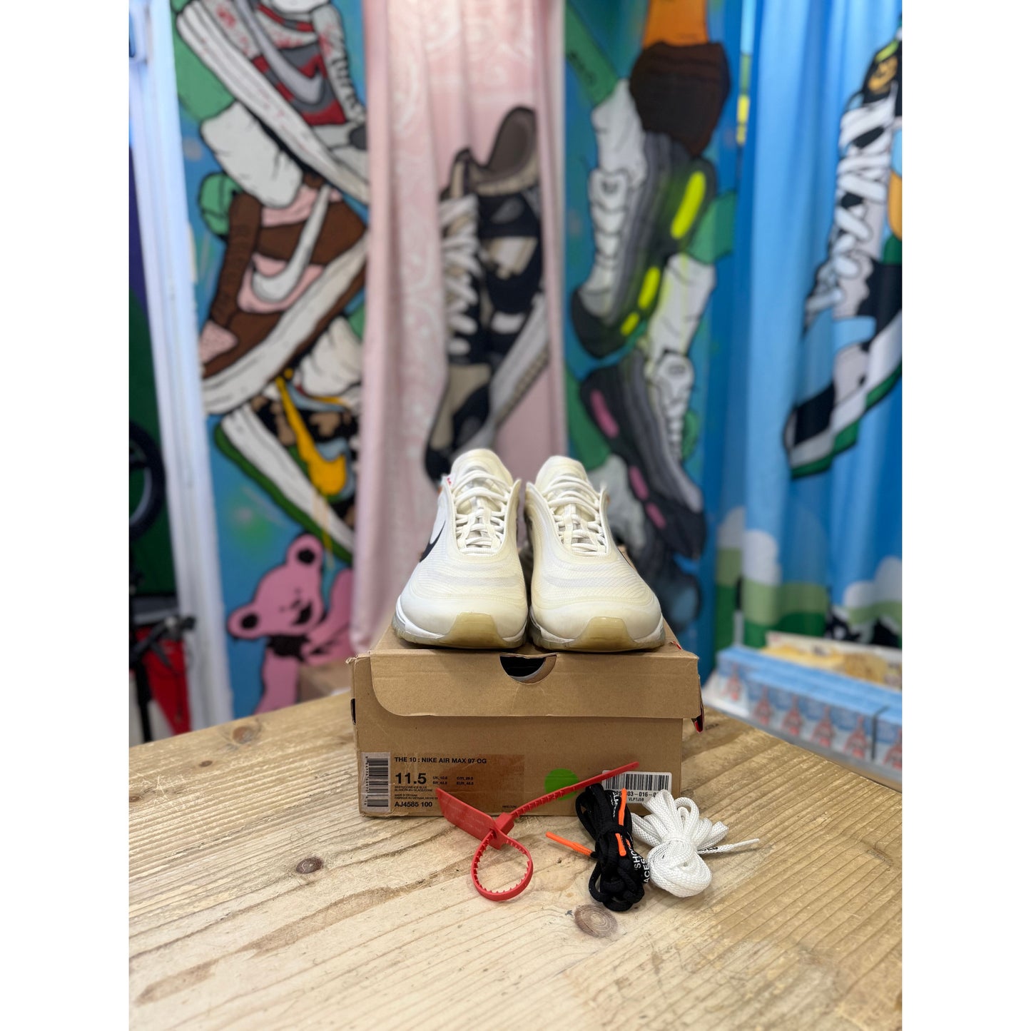 Nike Air Max 97 Off White 'The Ten' UK 10.5