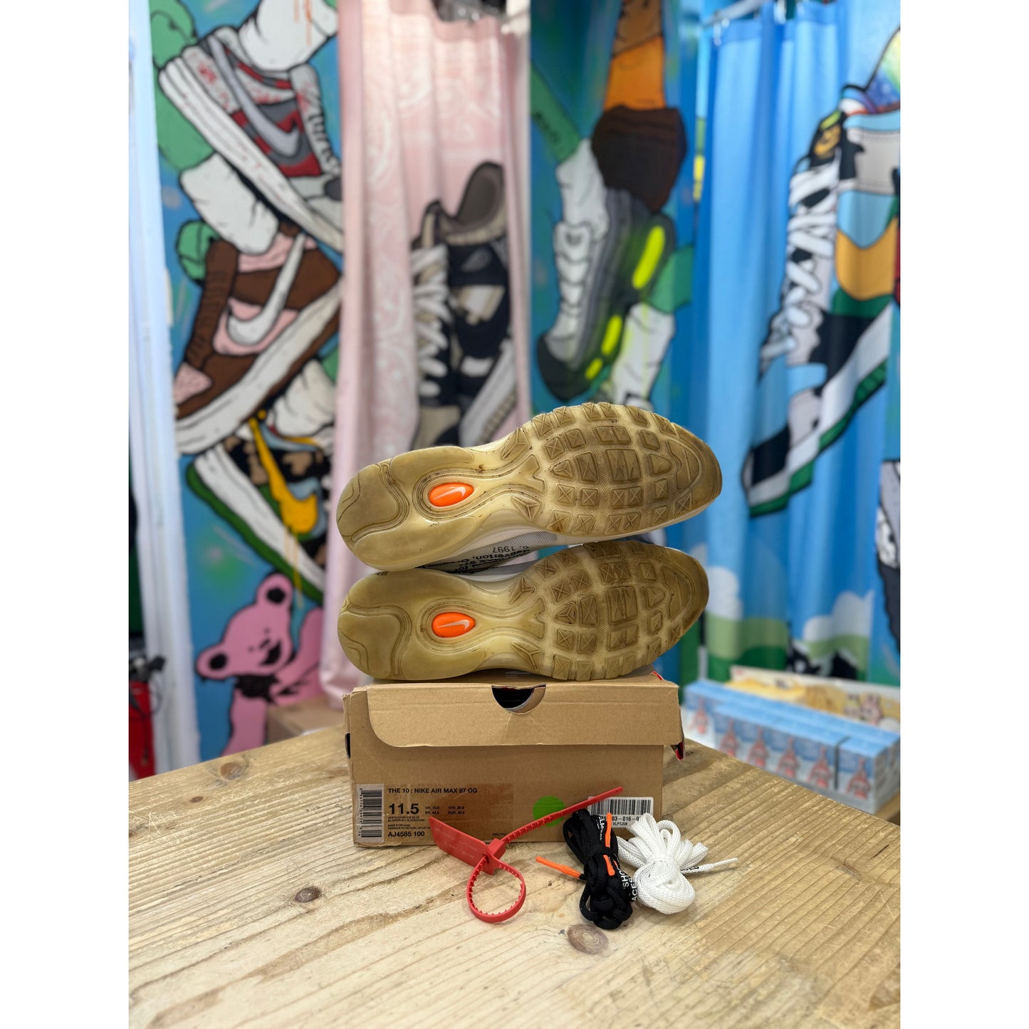 Nike Air Max 97 Off White 'The Ten' UK 10.5