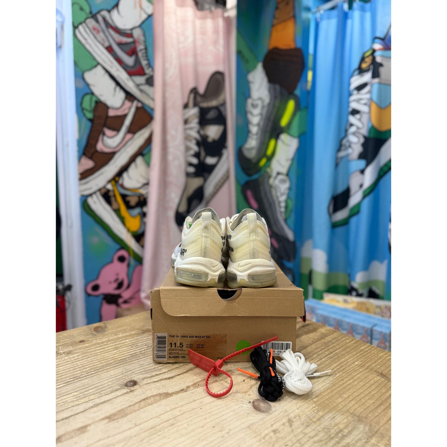 Nike Air Max 97 Off White 'The Ten' UK 10.5