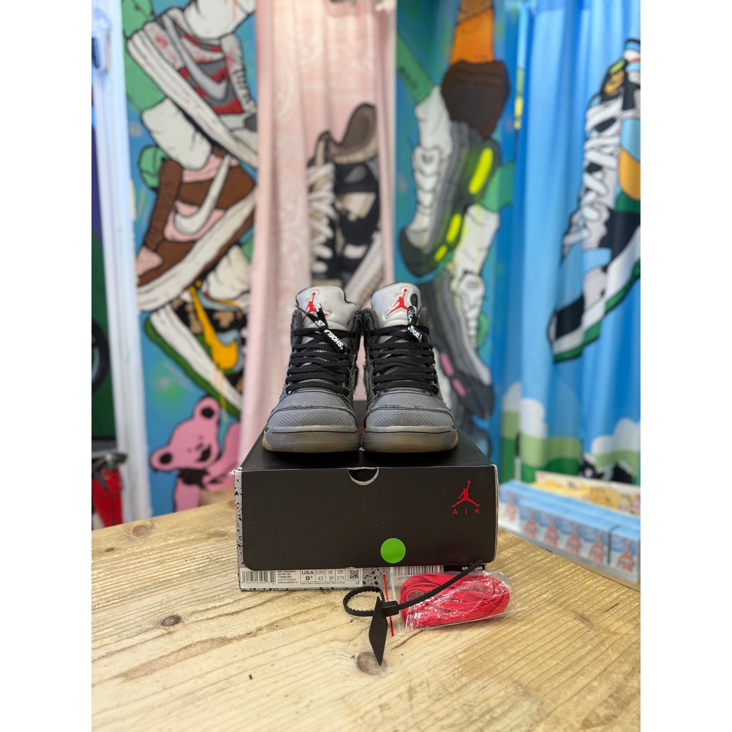 Jordan 5 Off White Muslin UK 8.5