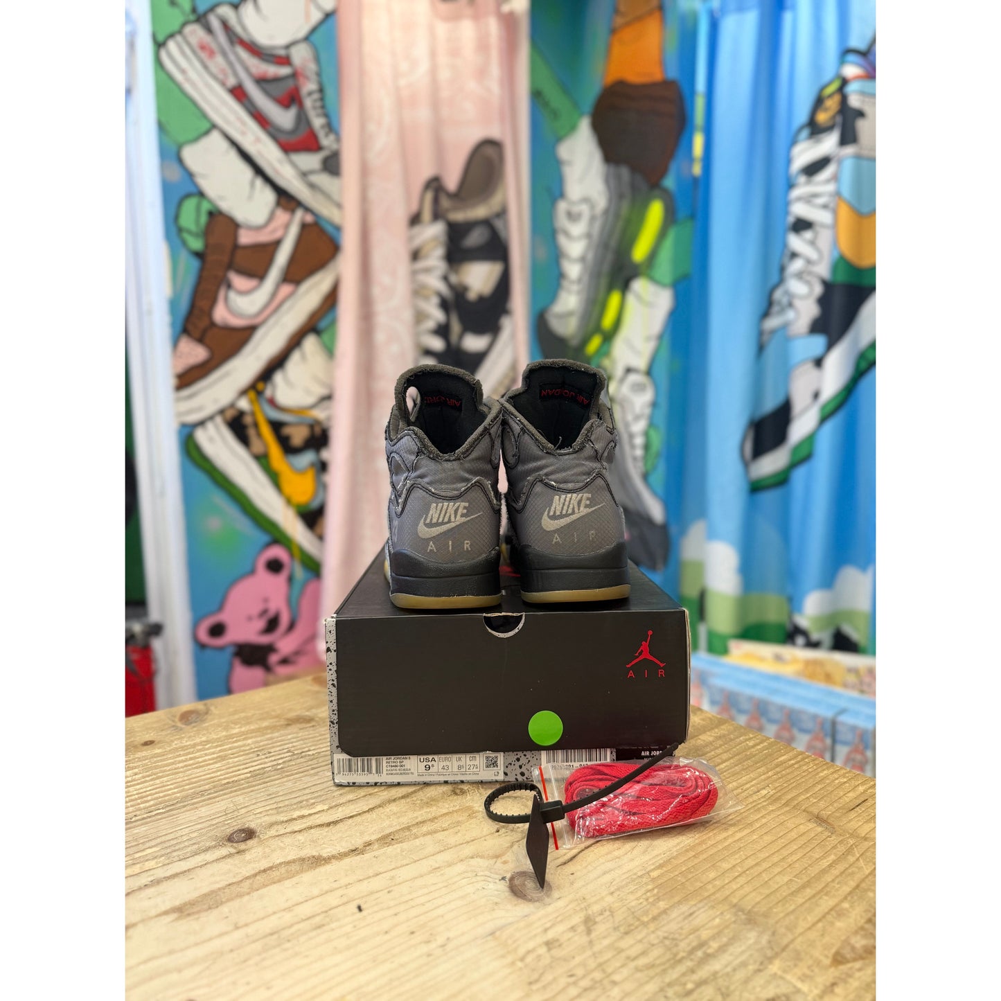 Jordan 5 Off White Muslin UK 8.5