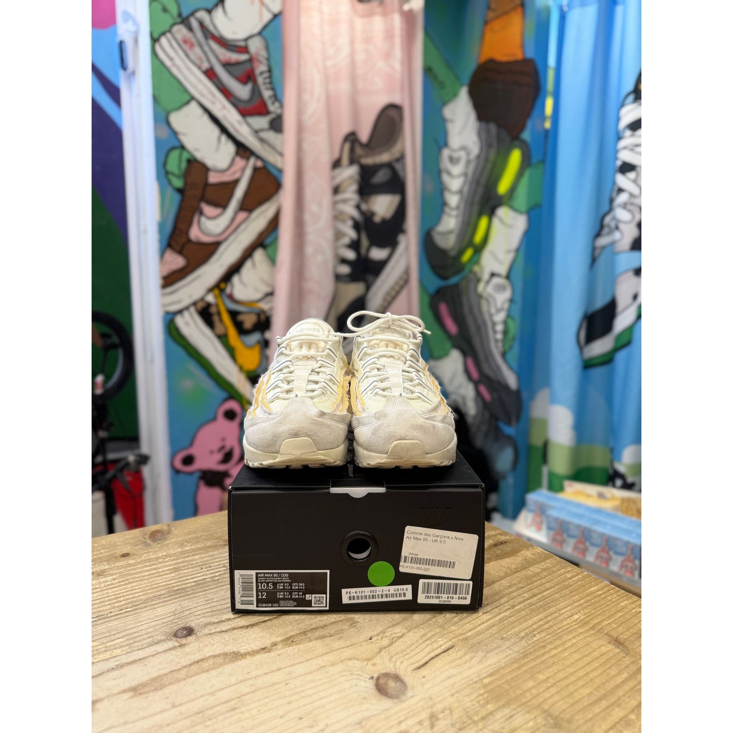 Nike Air Max 95 CDG White UK 9.5