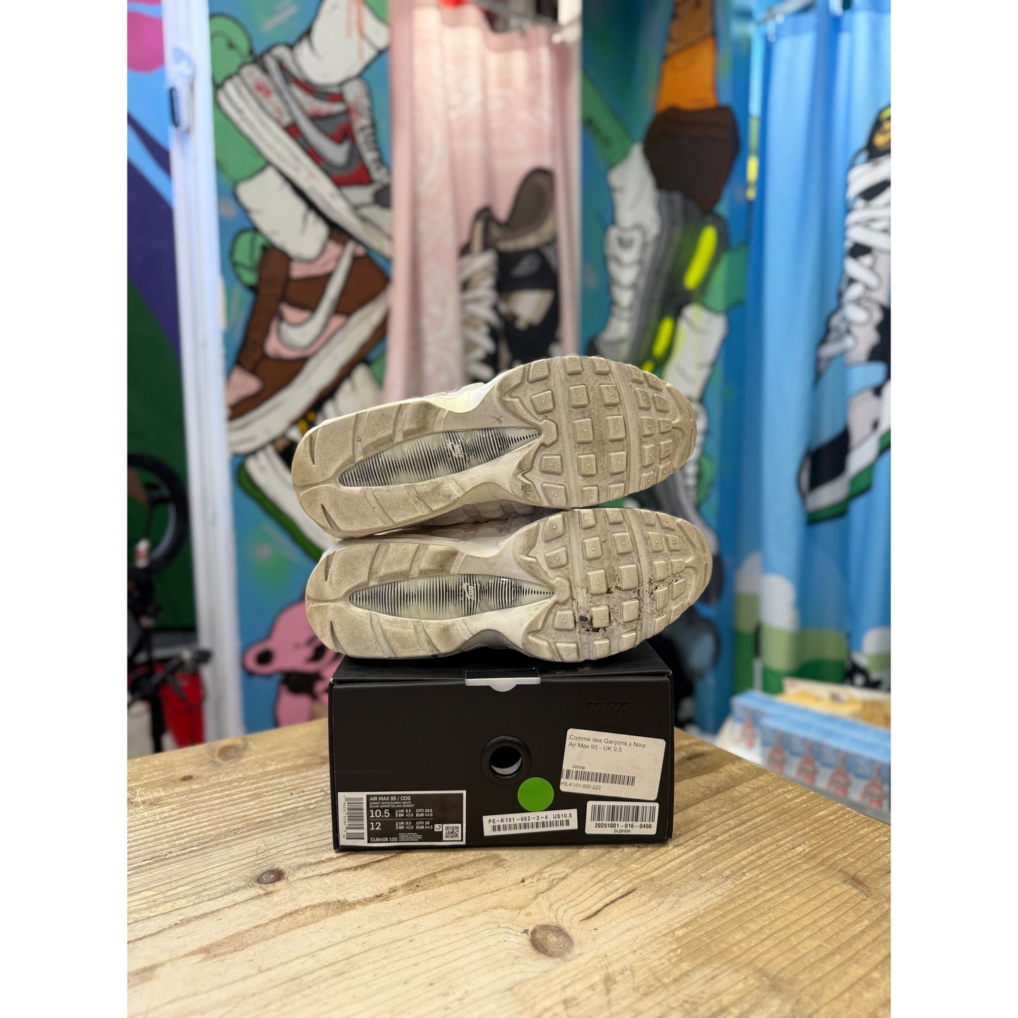 Nike Air Max 95 CDG White UK 9.5