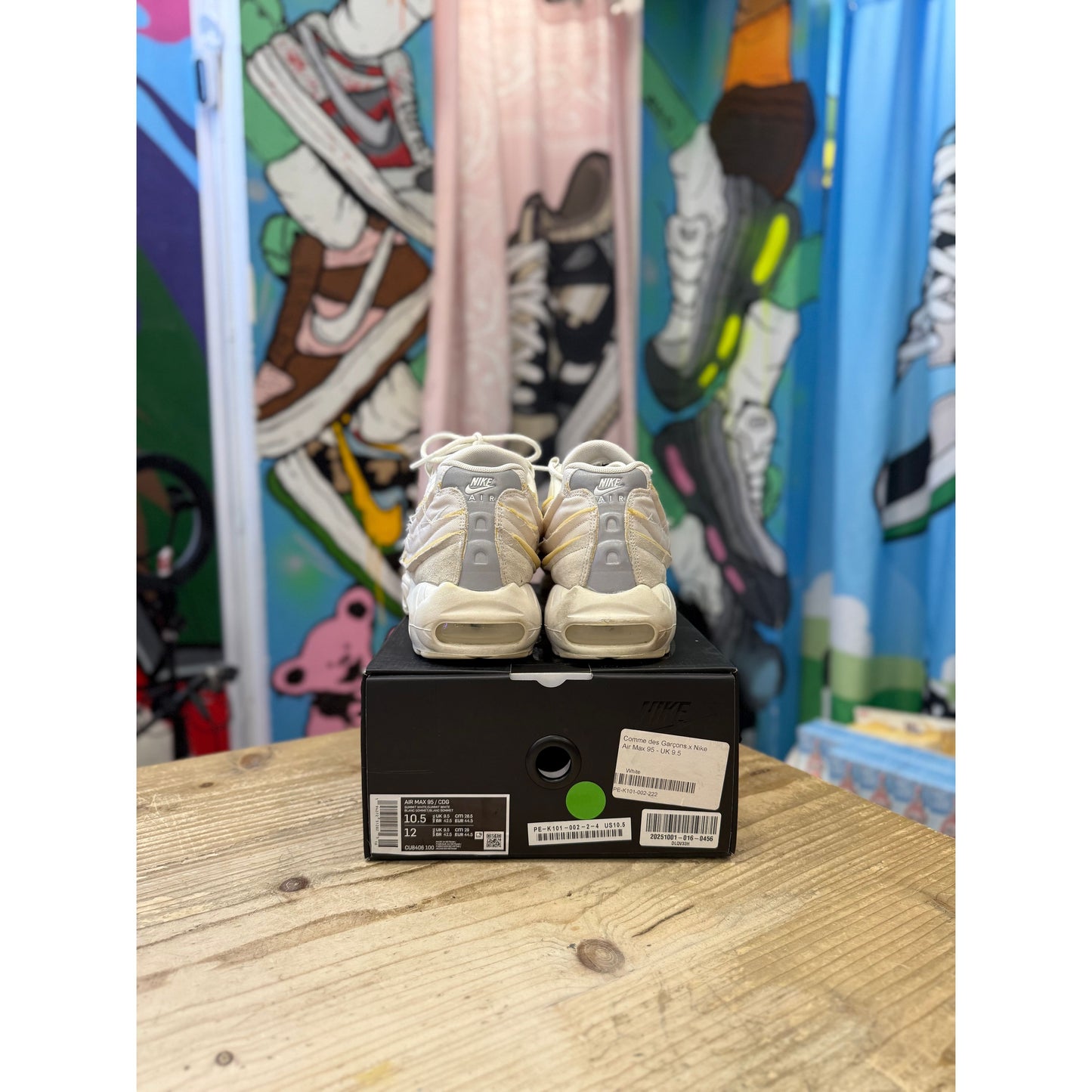 Nike Air Max 95 CDG White UK 9.5