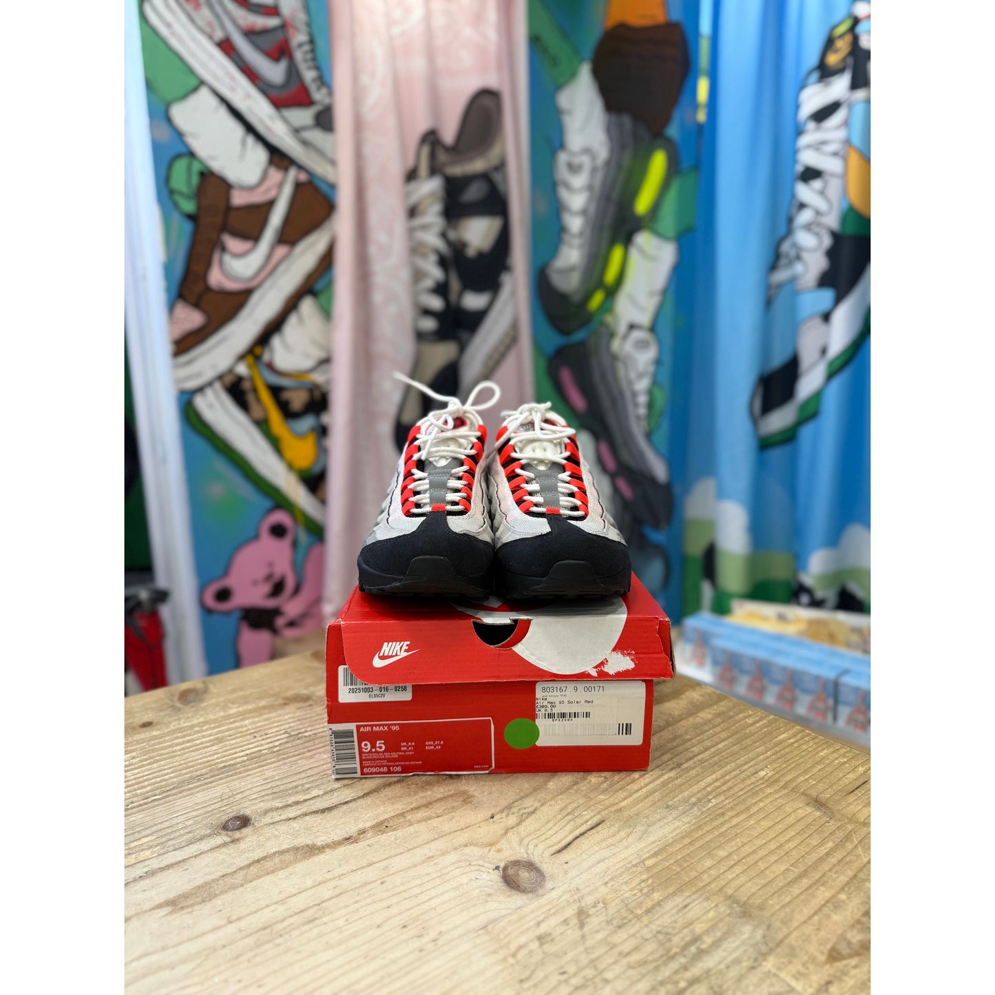 Nike Air Max 95 Solar Red UK 8.5