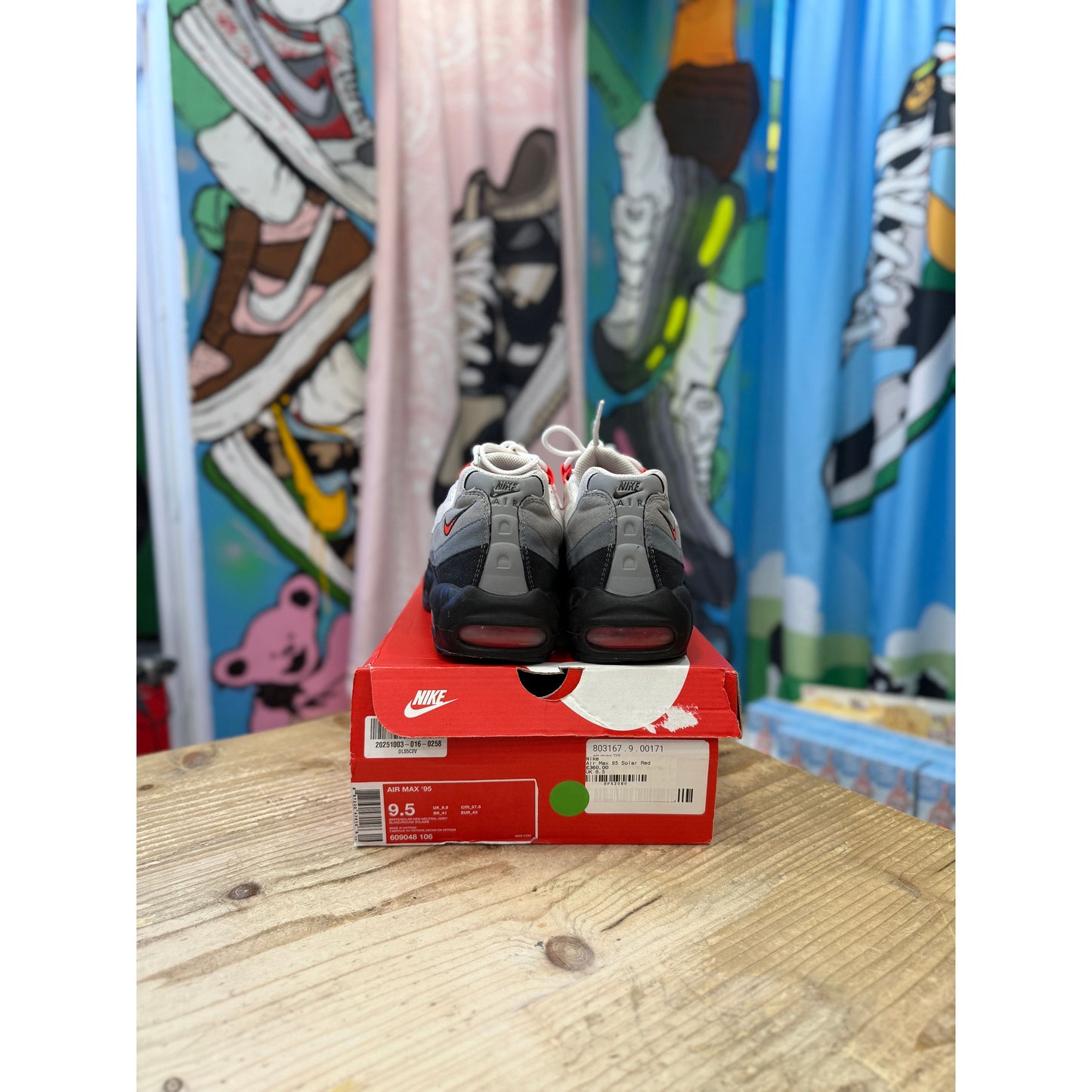 Nike Air Max 95 Solar Red UK 8.5