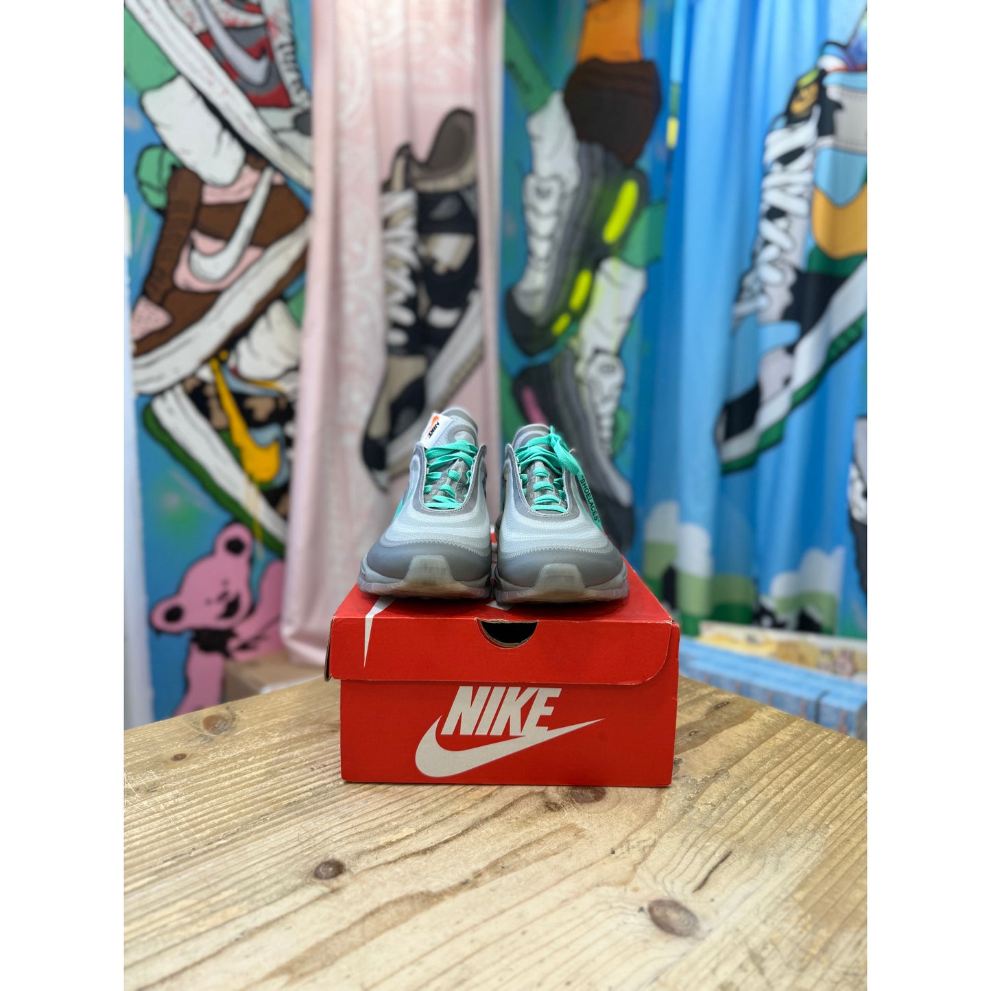Nike Air Max 97 Off White Menta UK 8