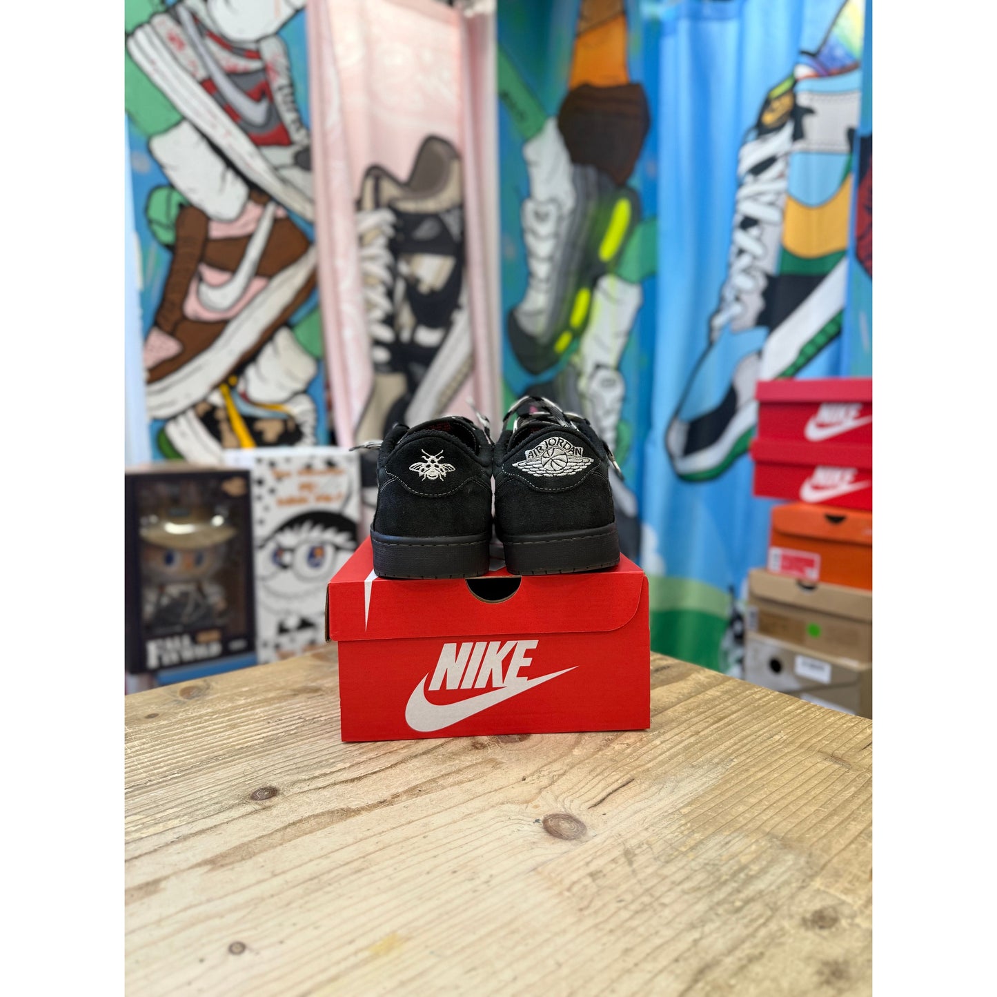Jordan 1 Low Travis Scott Black Phantom UK 12