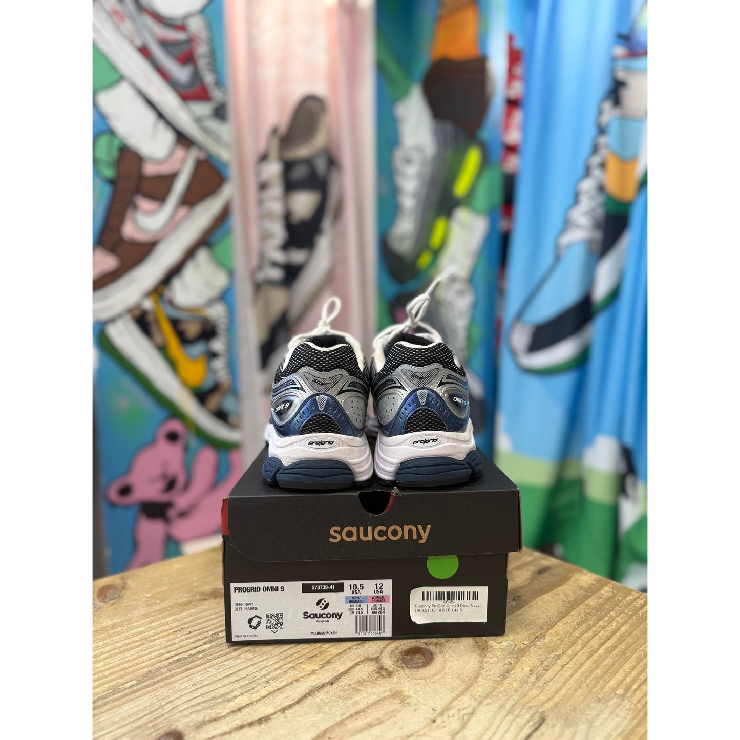 Saucony Omni 9 Deep Navy UK 9.5