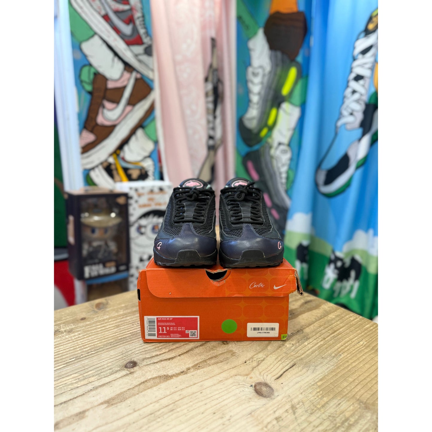 Nike Air Max 95 Corteiz Pink Beam UK 10.5