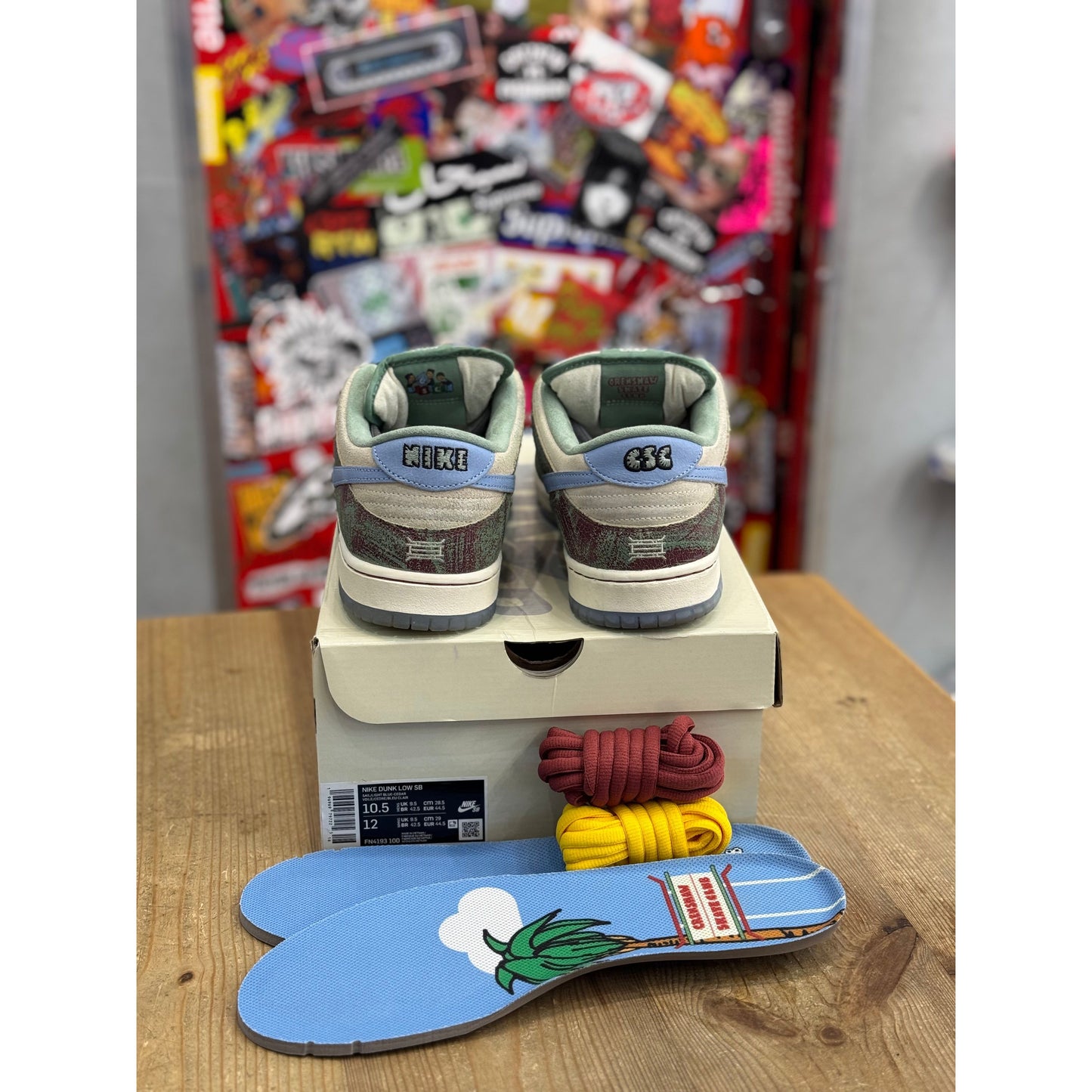 Nike SB Dunk Low Crenshaw Skate Club UK 9.5
