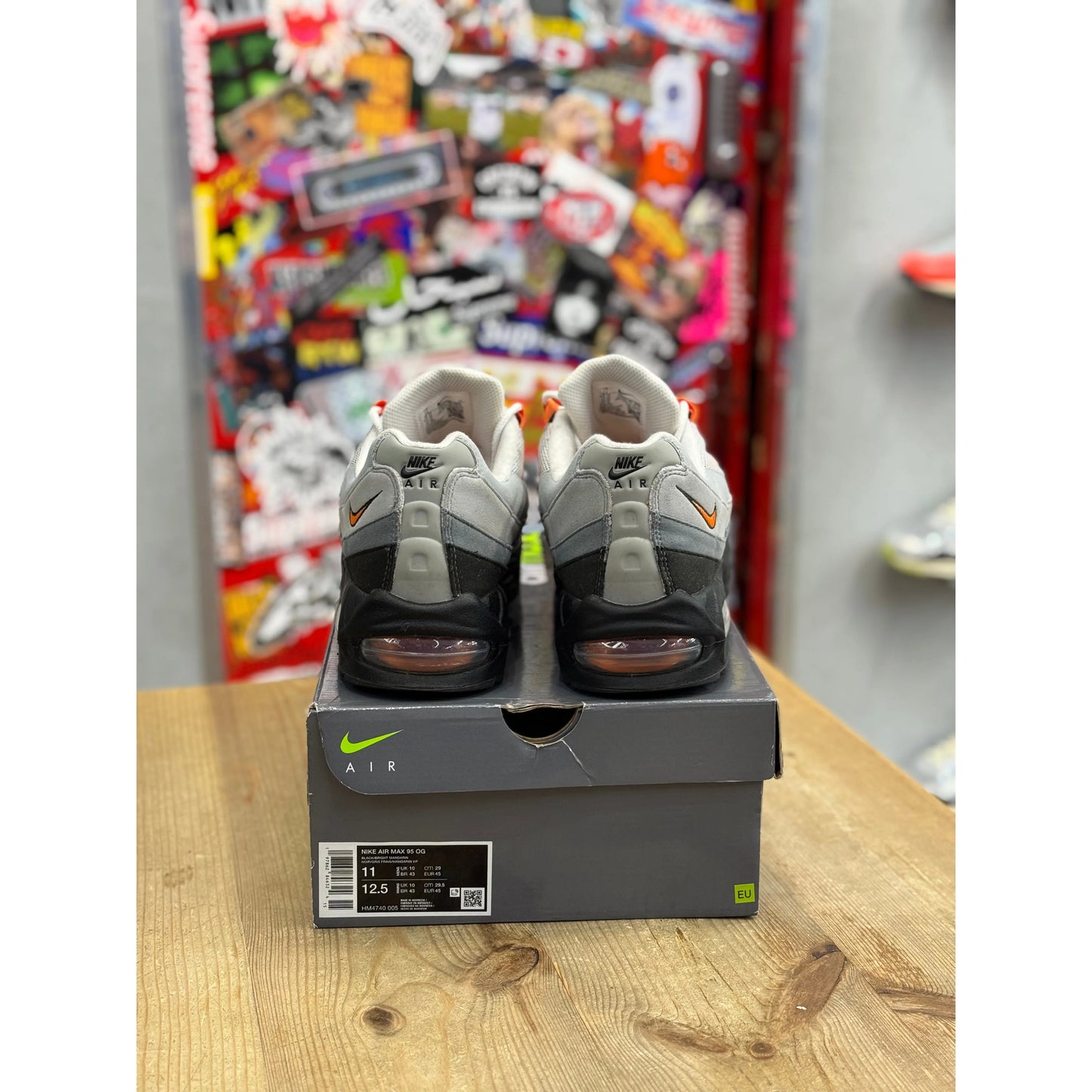 Nike Air Max 95 Big Bubble Mandarin UK 10.