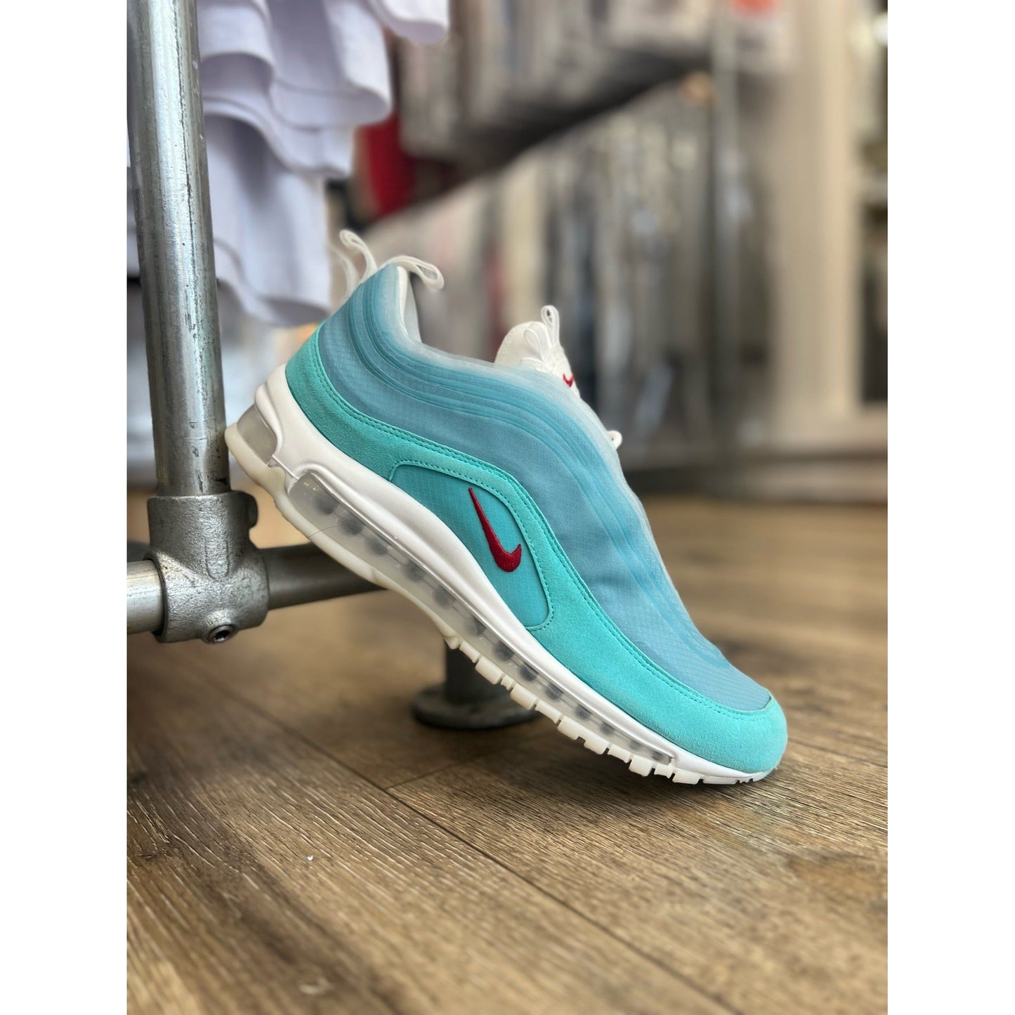Nike Air Max 97 Shanghai Kaleidoscope by Nike in Shoes. Available at KershKicks for £500.00. A must-have for fans of Nike looking to elevate their style with this Shoes.