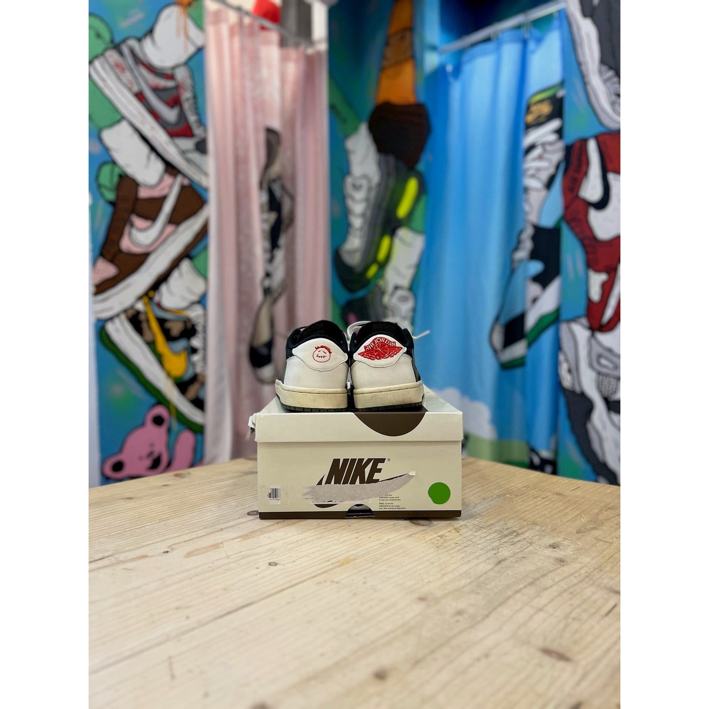 Air Jordan 1 Travis Scott Olive UK 7