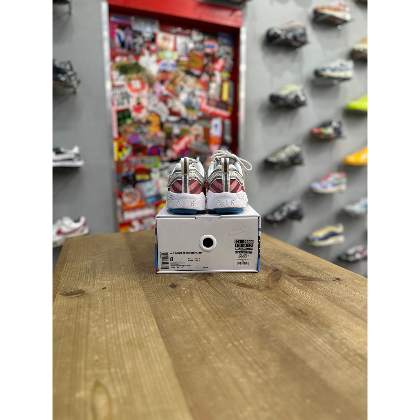 Nike Air Zoom Spiridon Parra UK 7 by Nike in Shoes. Available at KershKicks for £125.00. A must-have for fans of Nike looking to elevate their style with this Kershkicked.