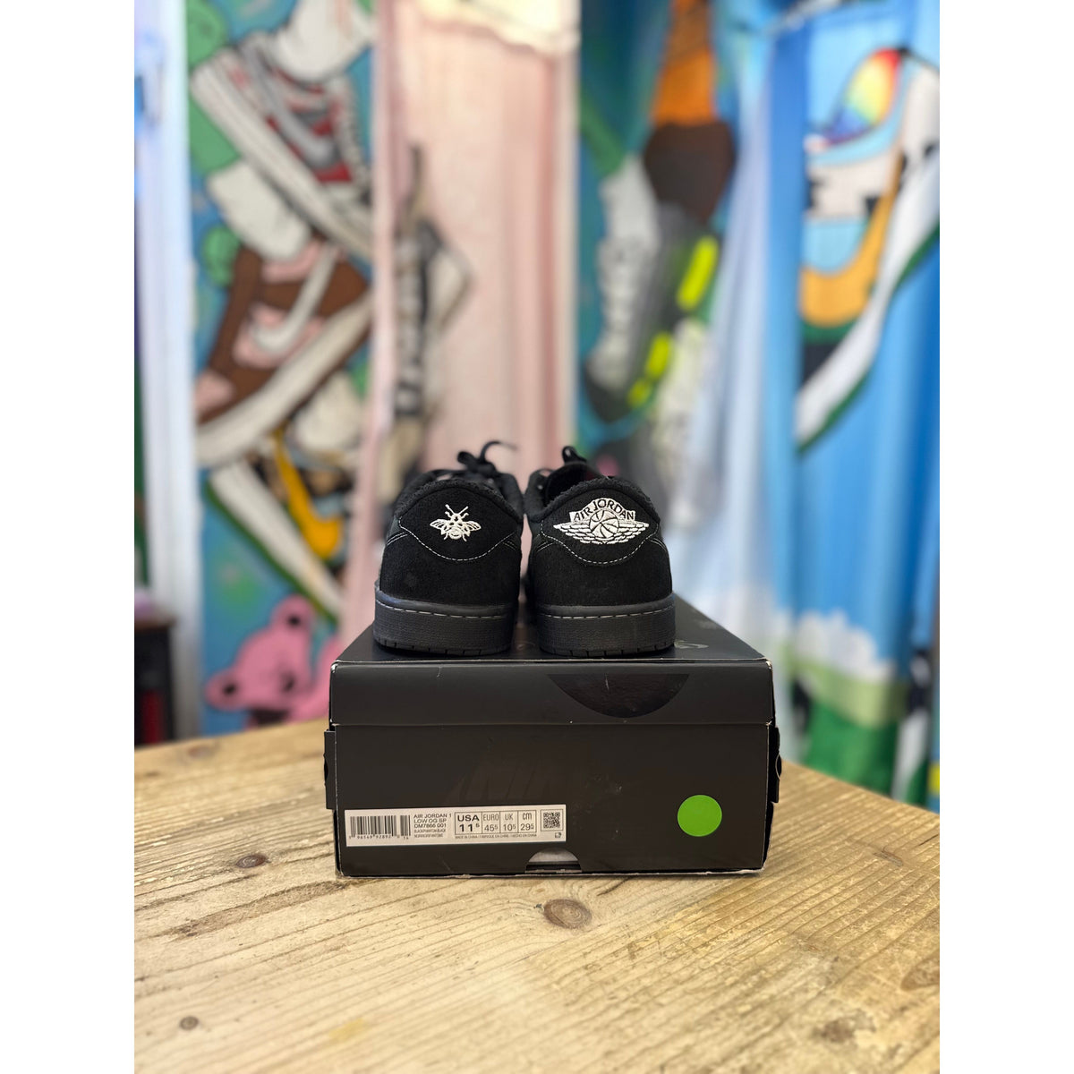 Jordan 1 Low Travis Scott Black Phantom UK 10.5