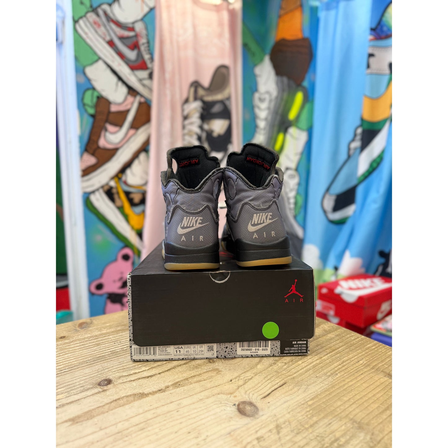 Jordan 5 Off White Muslin UK 10
