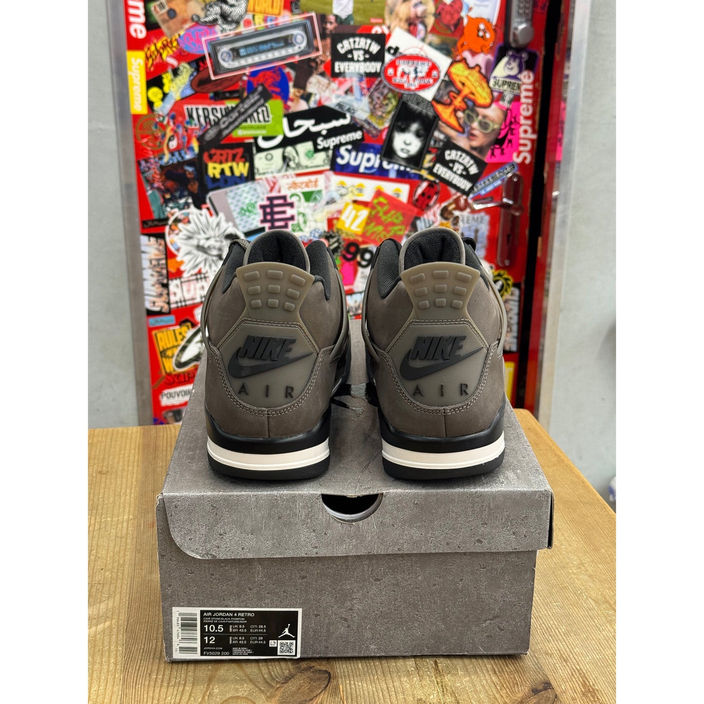 Jordan 4 Retro Cave Stone UK 9.5