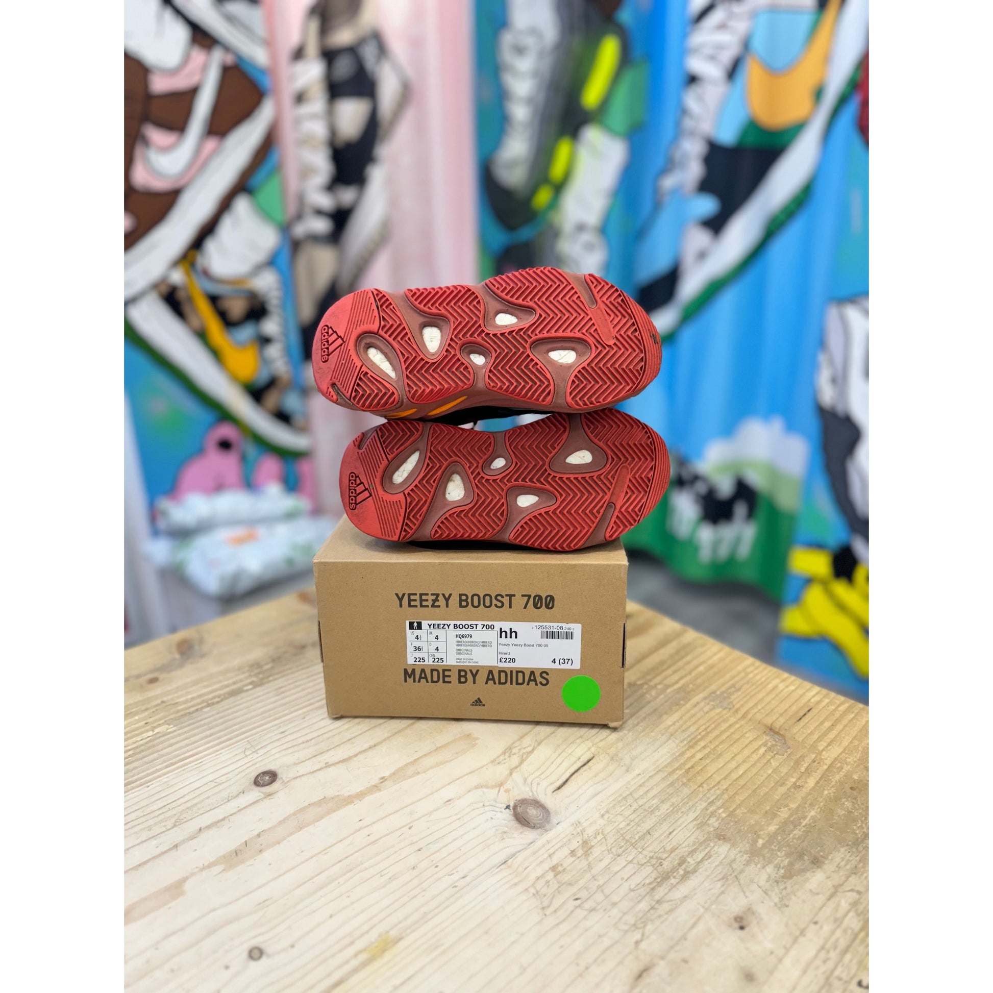 Yeezy 700 Hi Res Red UK 4 by Yeezy in Shoes. Available at KershKicks for £125.00. A must-have for fans of Yeezy looking to elevate their style with this Kershkicked.