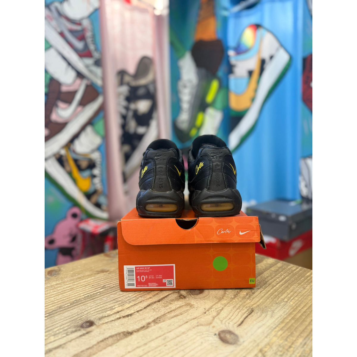 Nike Air Max 95 Corteiz Honey Black UK 9.5.