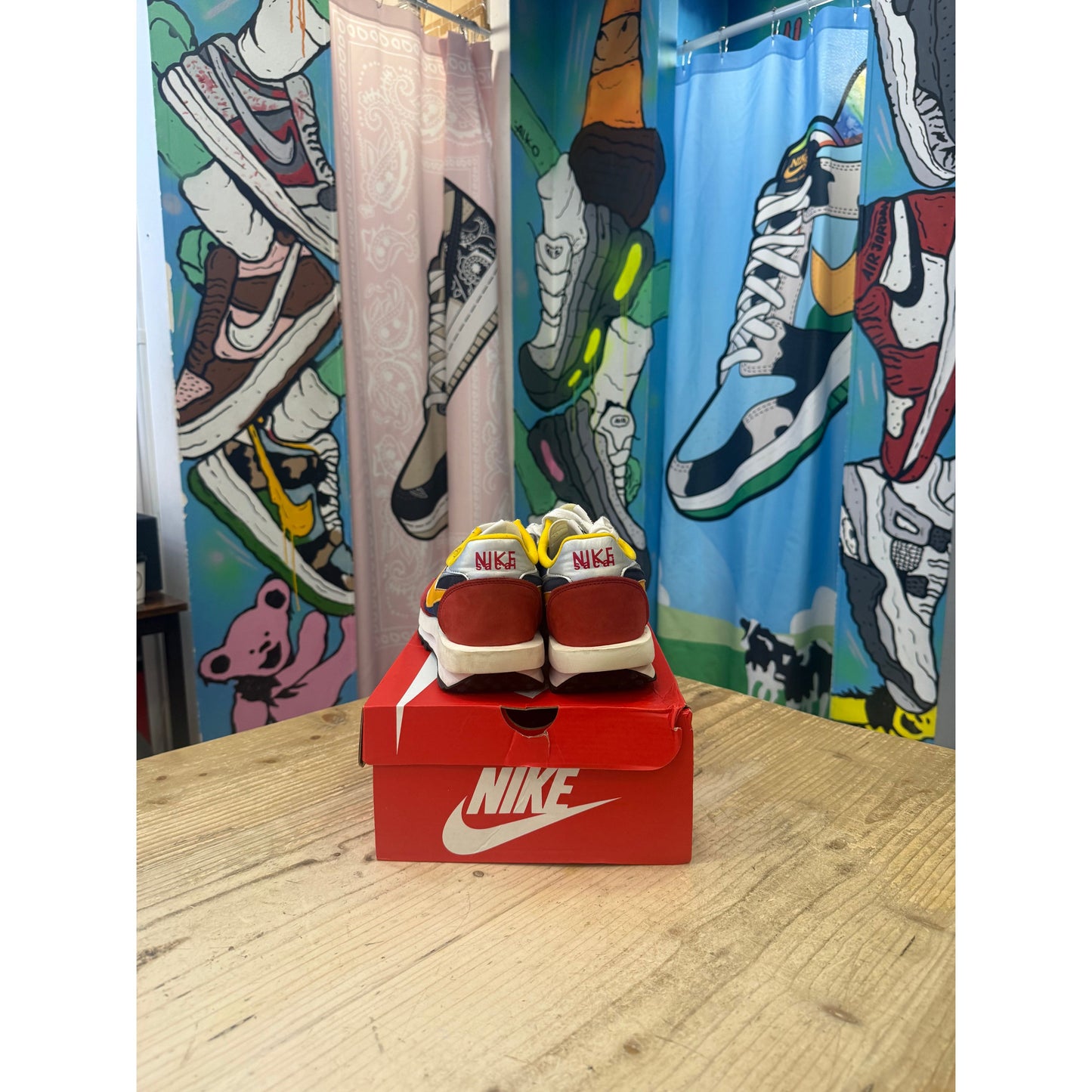 Nike Sacai LD Waffle Varsity Blue UK9