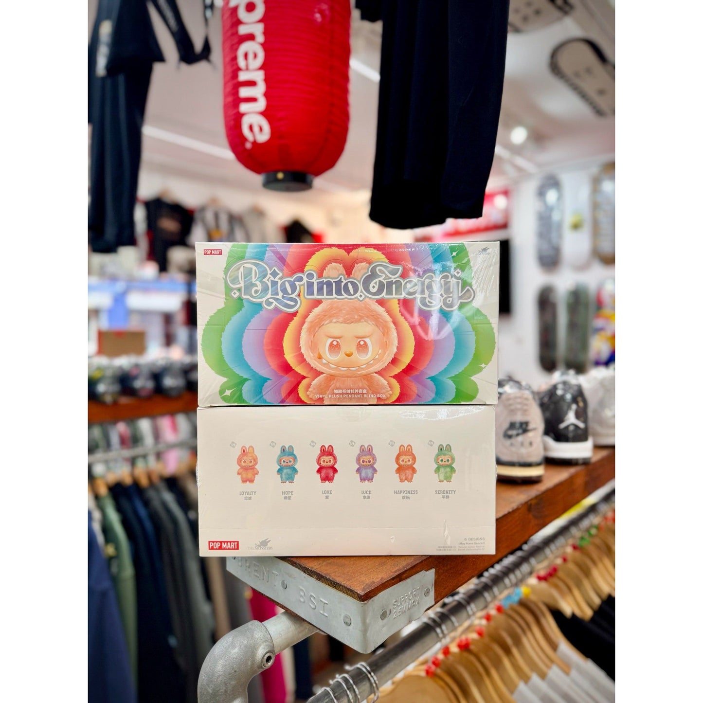 Pop Mart Labubu The Monsters Big into Energy Series Vinyl Plush Pendant Sealed Case (6 Blind Box)