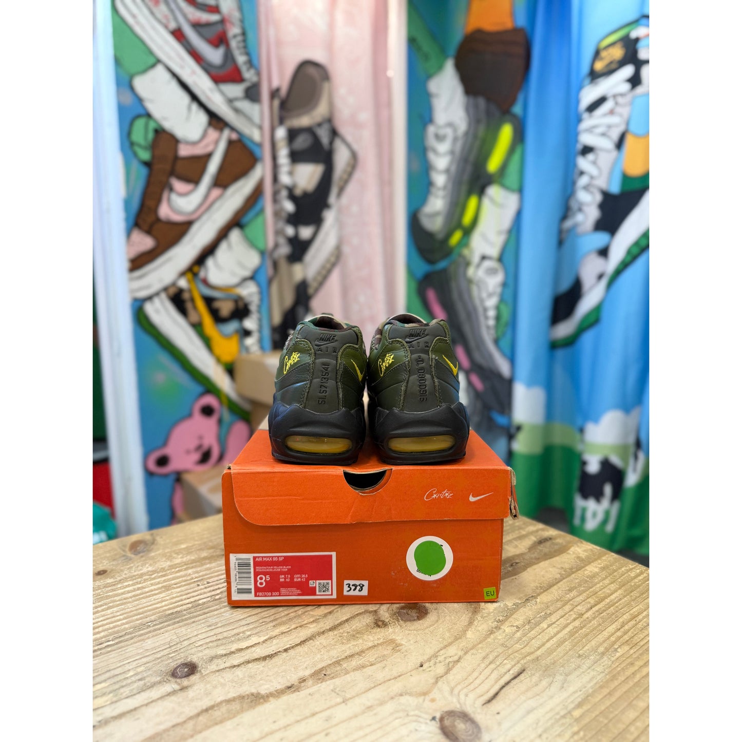 Nike Air Max 95 Corteiz Gutta Green UK 7.5