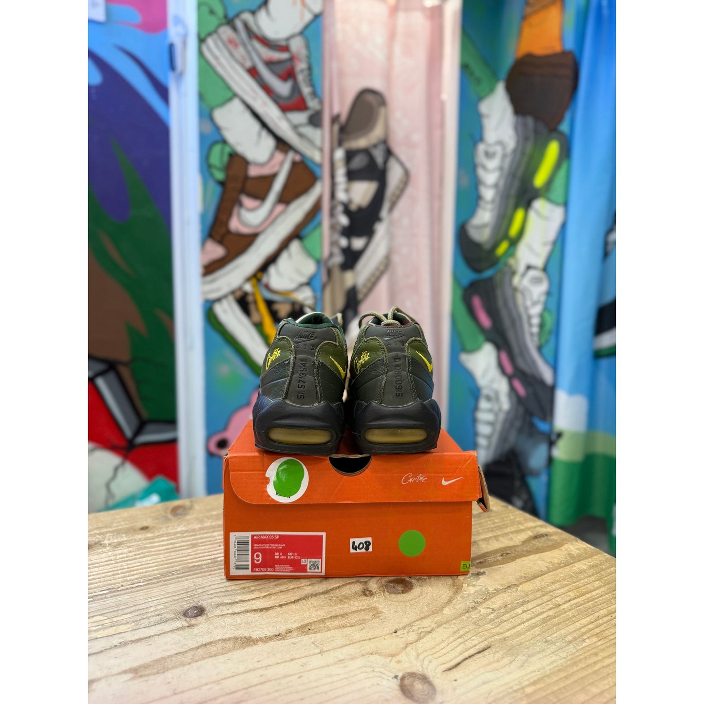 Nike Air Max 95 Corteiz Gutta Green UK 8