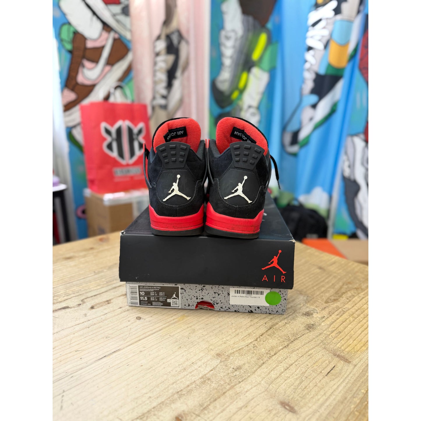 Jordan 4 - Red Thunder UK9