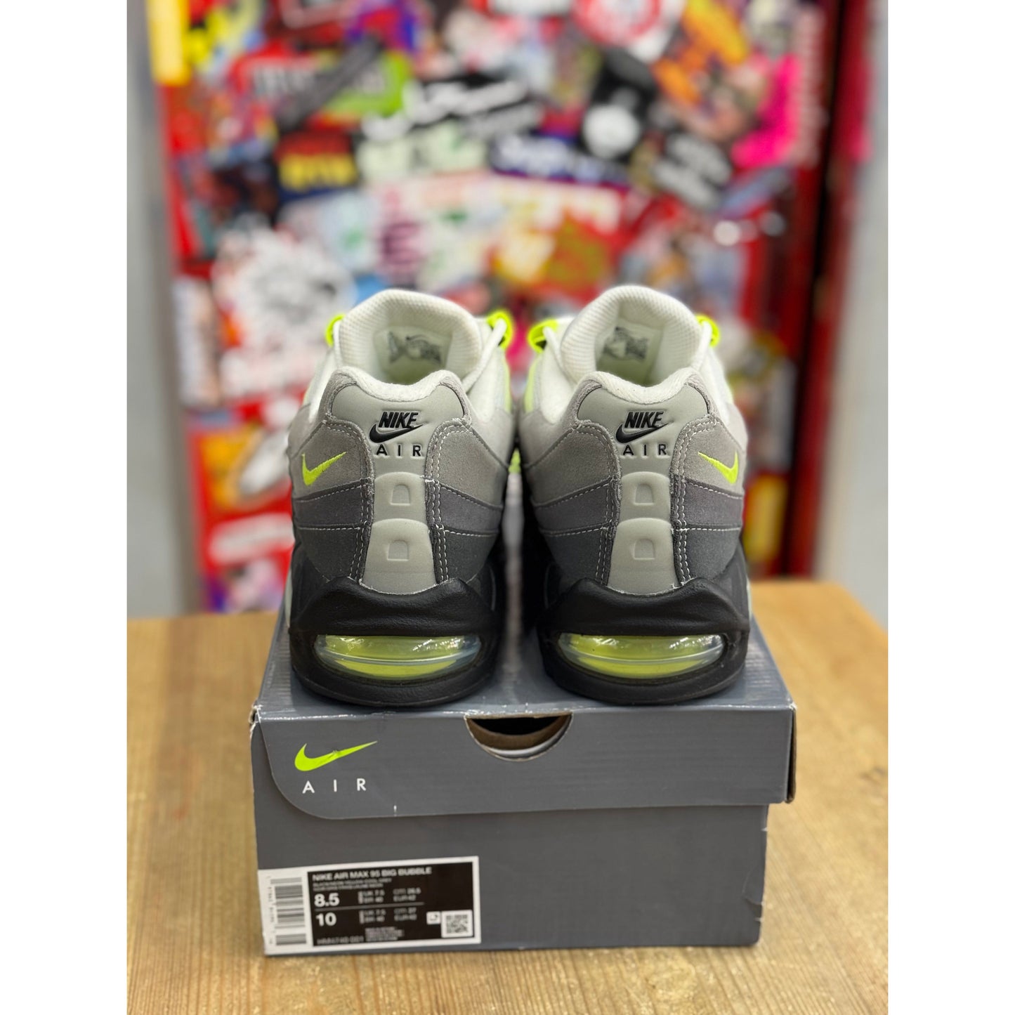 Nike Air Max 95 Big Bubble Neon UK 7.5