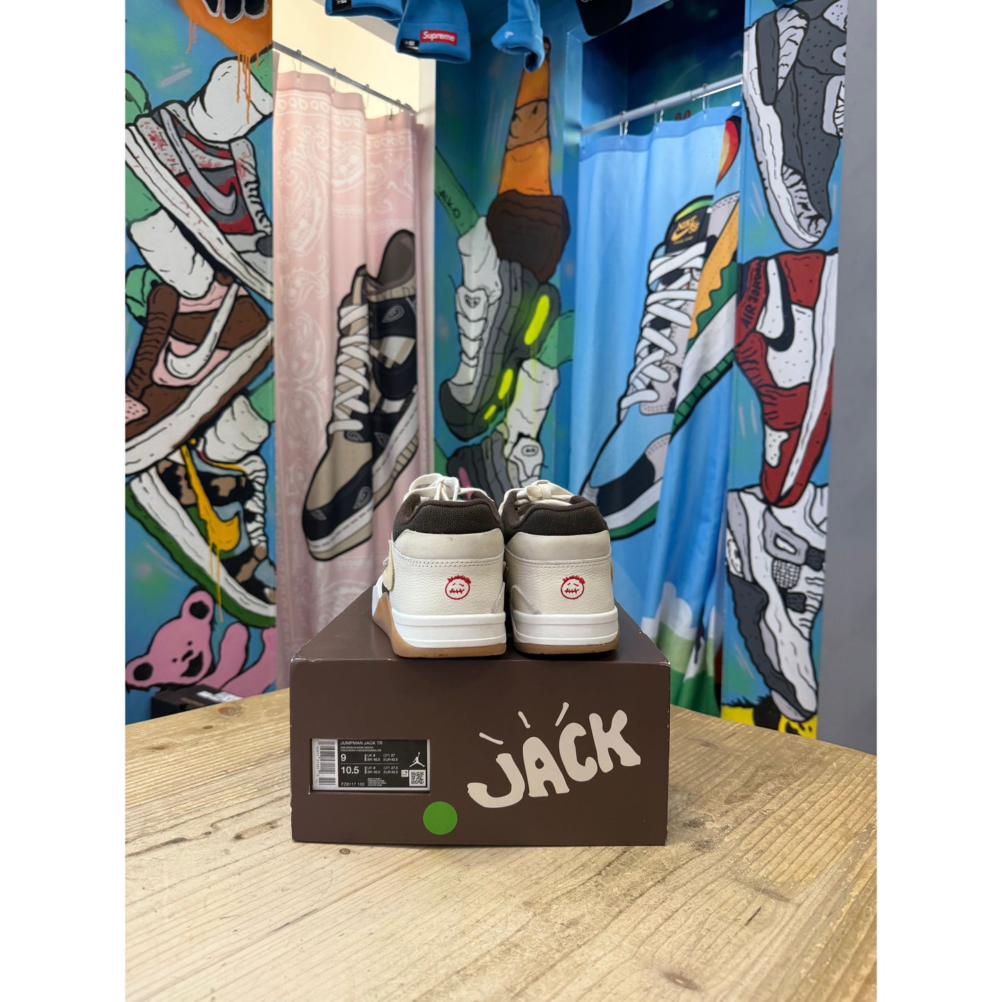 Jordan Jumpman Jack TR Travis Scott Sail UK 8