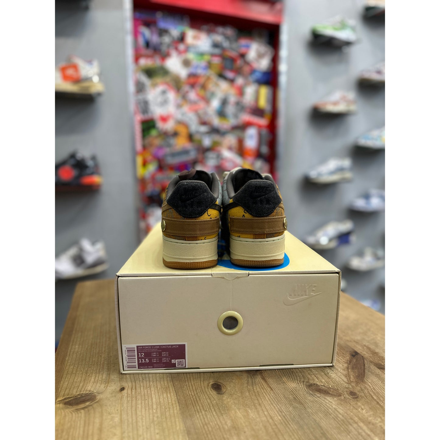 Nike Air Force 1 Low Travis Scott Cactus Jack UK 11