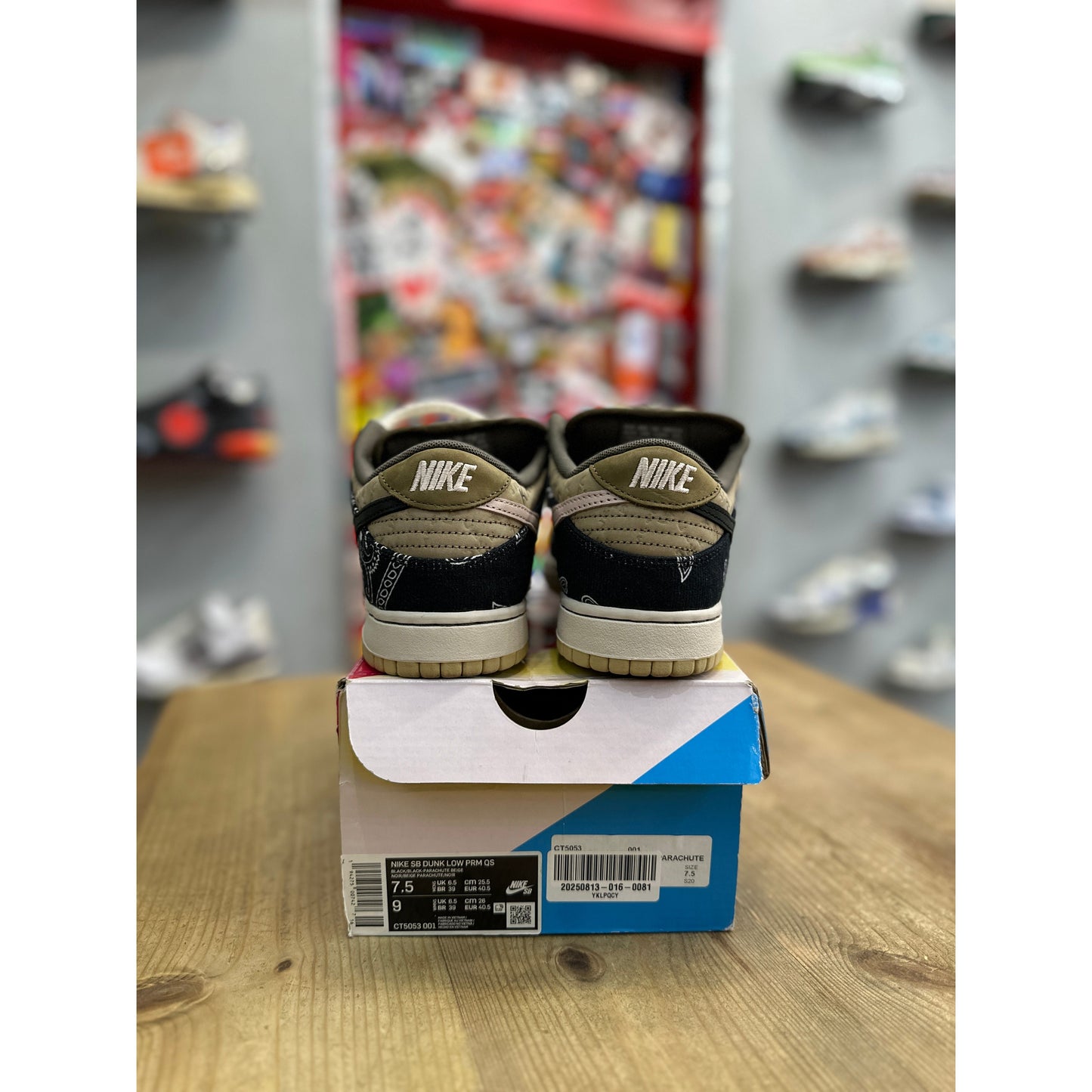 Nike SB Dunk Low Travis Scott UK 6.5