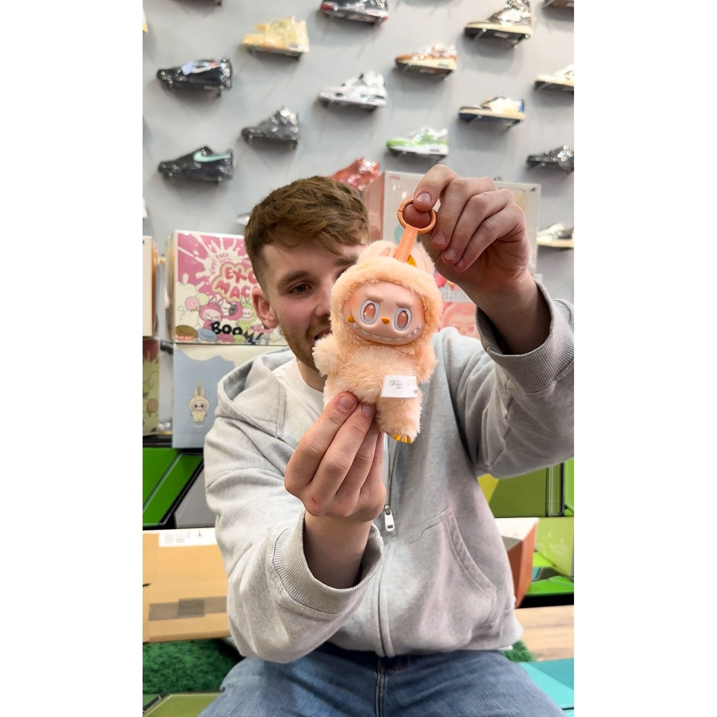 Pop Mart Labubu The Monsters Big into Energy Series Vinyl Plush Pendant Single Blind Box