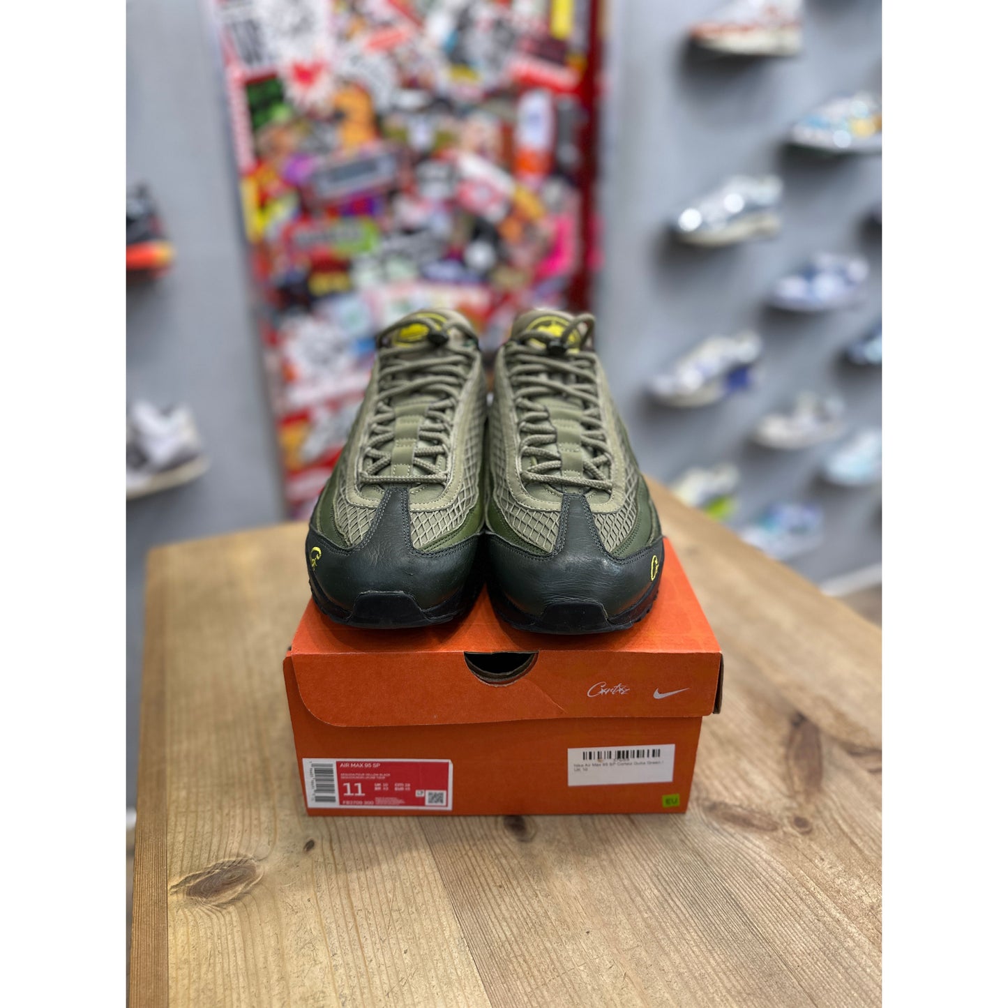 Nike Air Max 95 SP Corteiz Gutta Green UK 10
